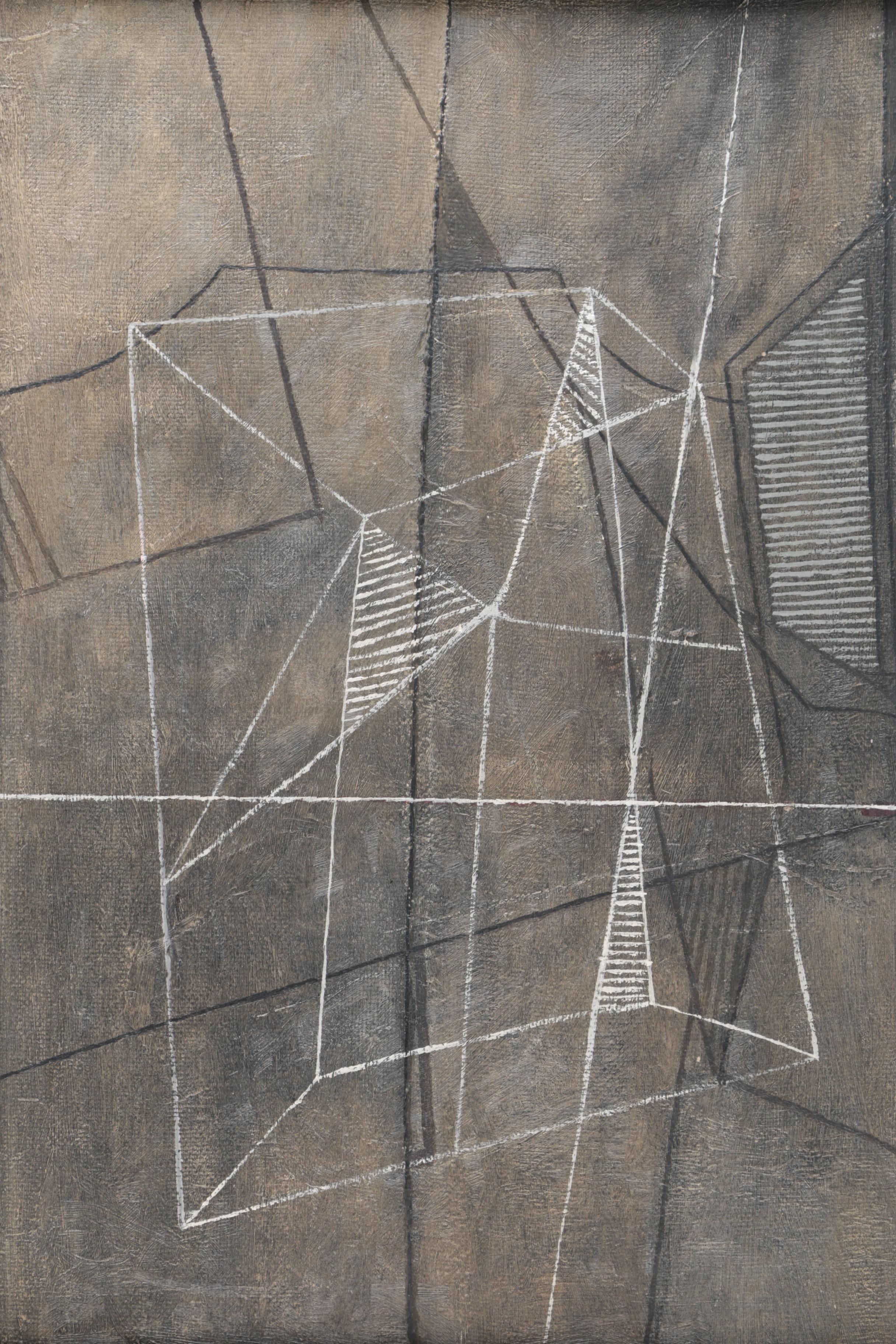 Marshall Simpson Abstract Oil Painting