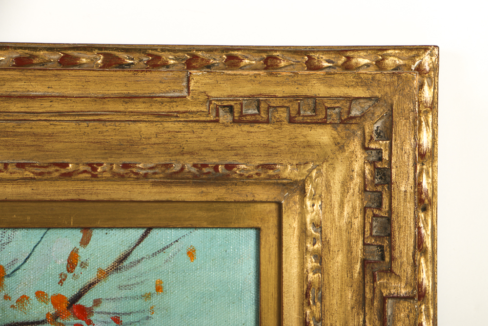 William Greason Oil Painting on Canvas "Church at Old Lyme"