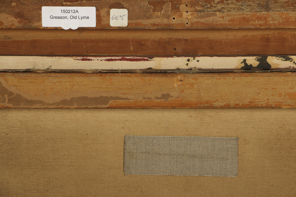 William Greason Oil Painting on Canvas "Church at Old Lyme"