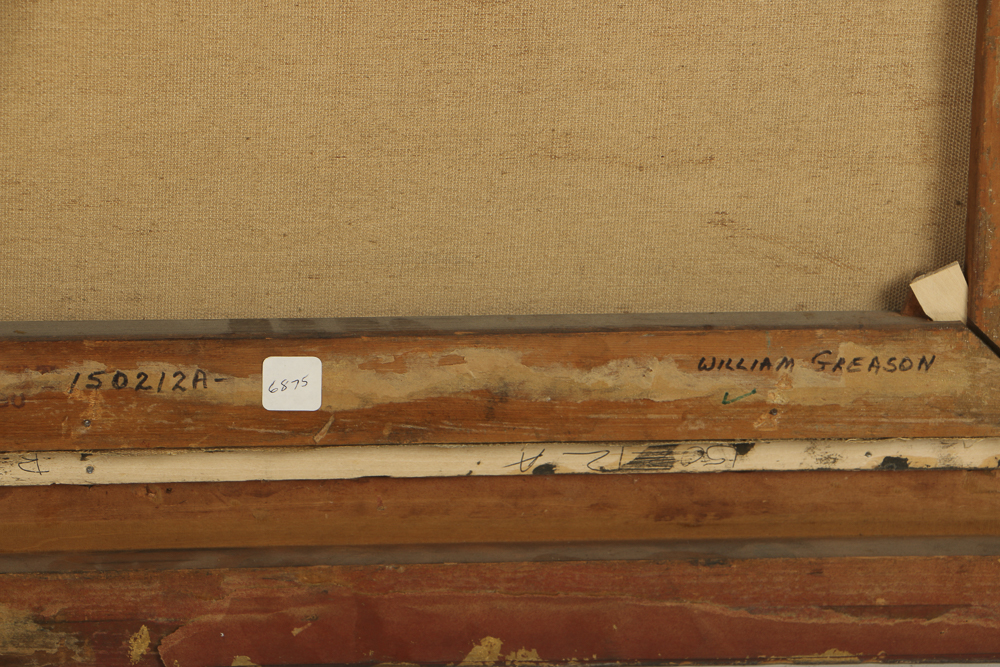 William Greason Oil Painting on Canvas "Church at Old Lyme"