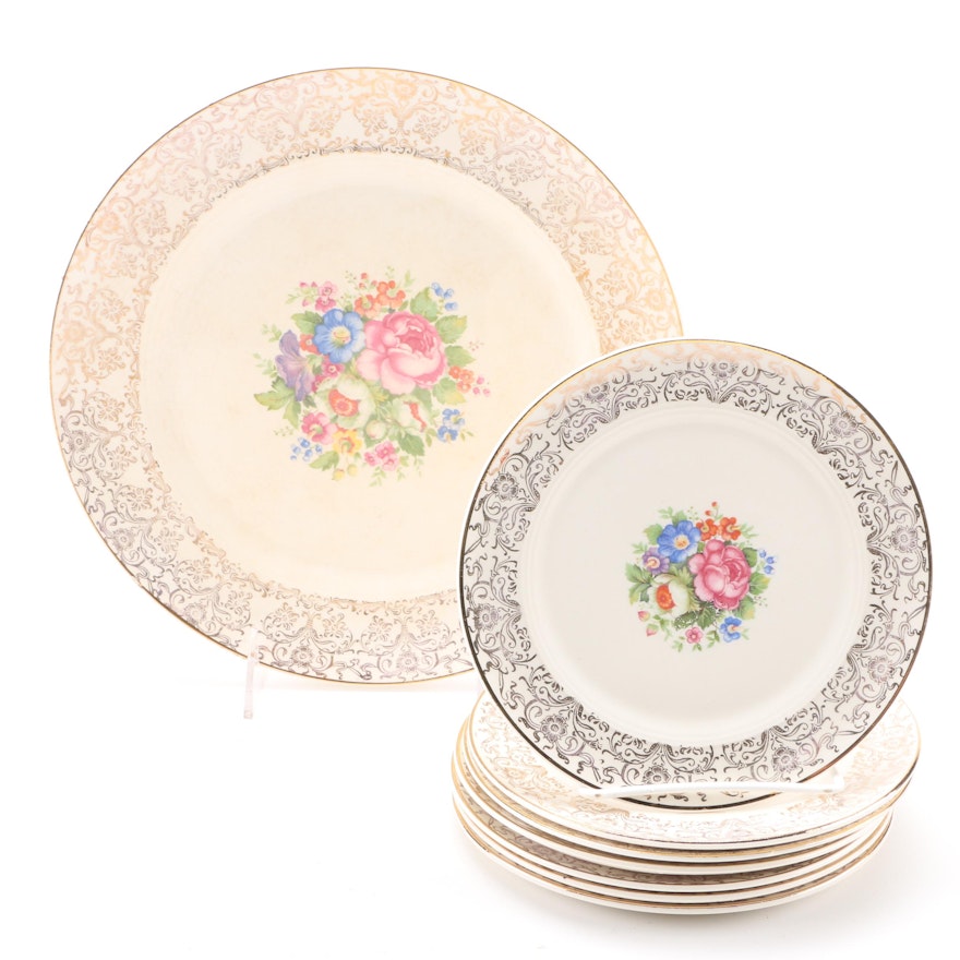 Floral Plates