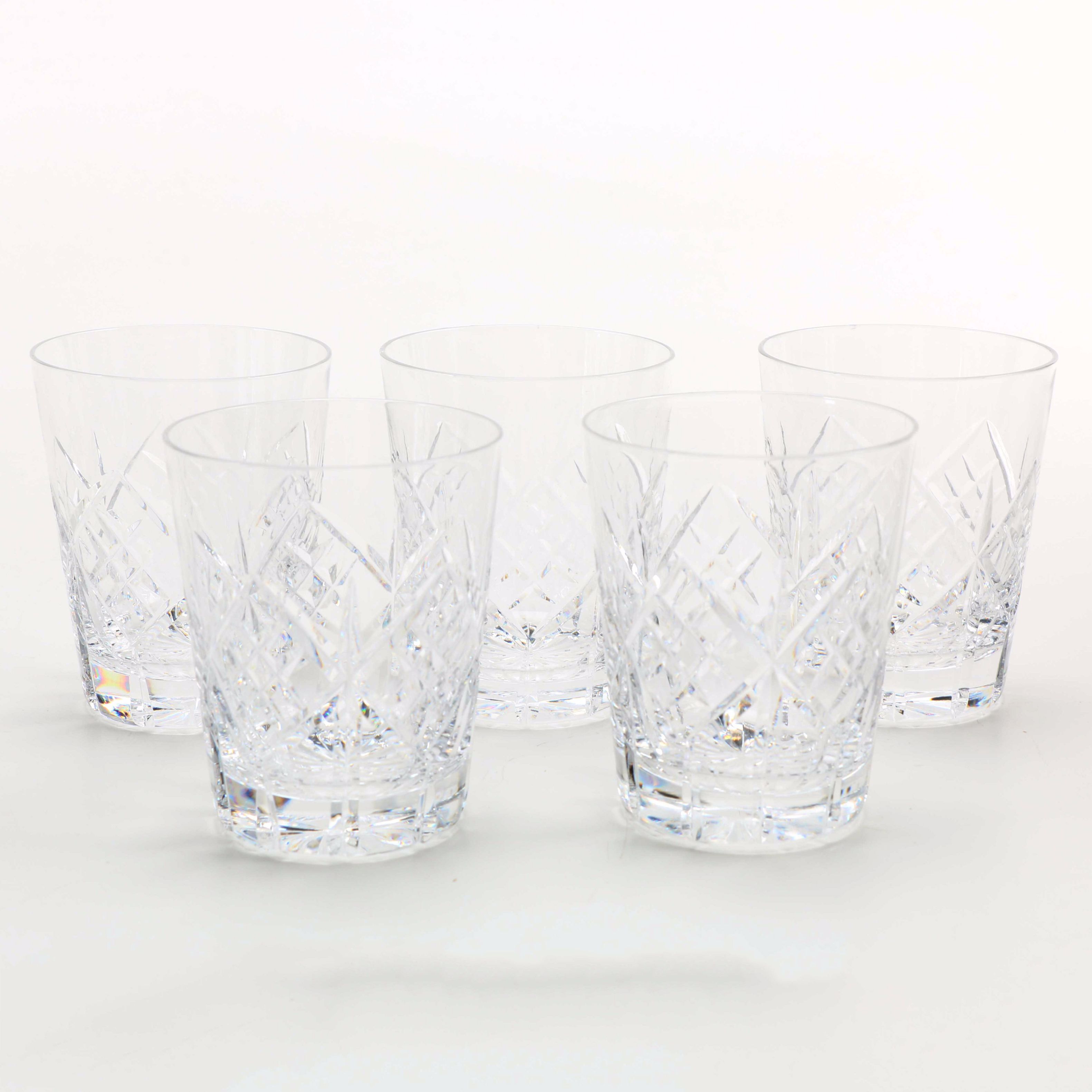 Set of Tudor Crystal Glassware