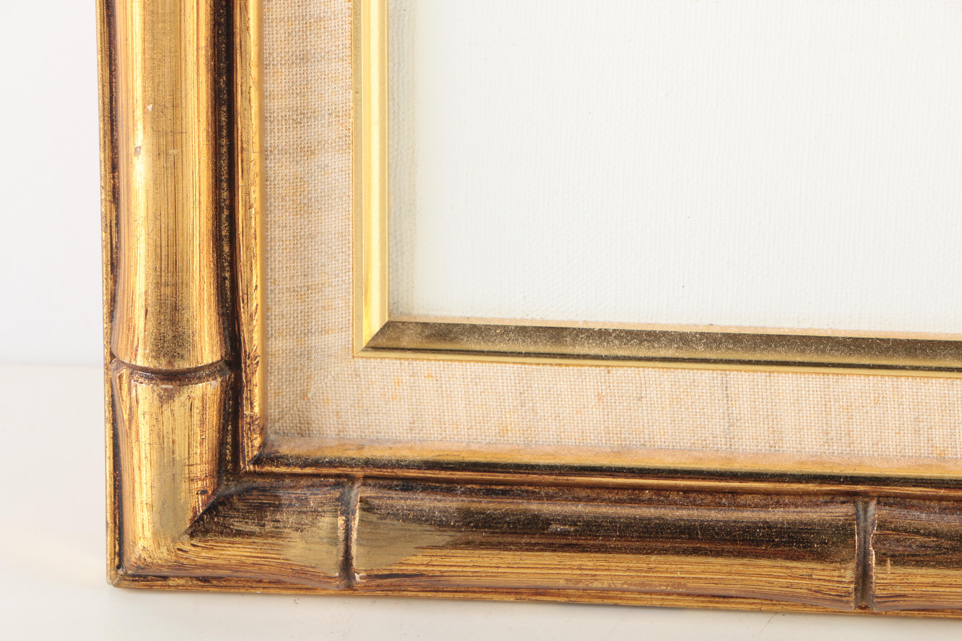 P. Wong Oil Paintings on Canvas of Chinese Boats