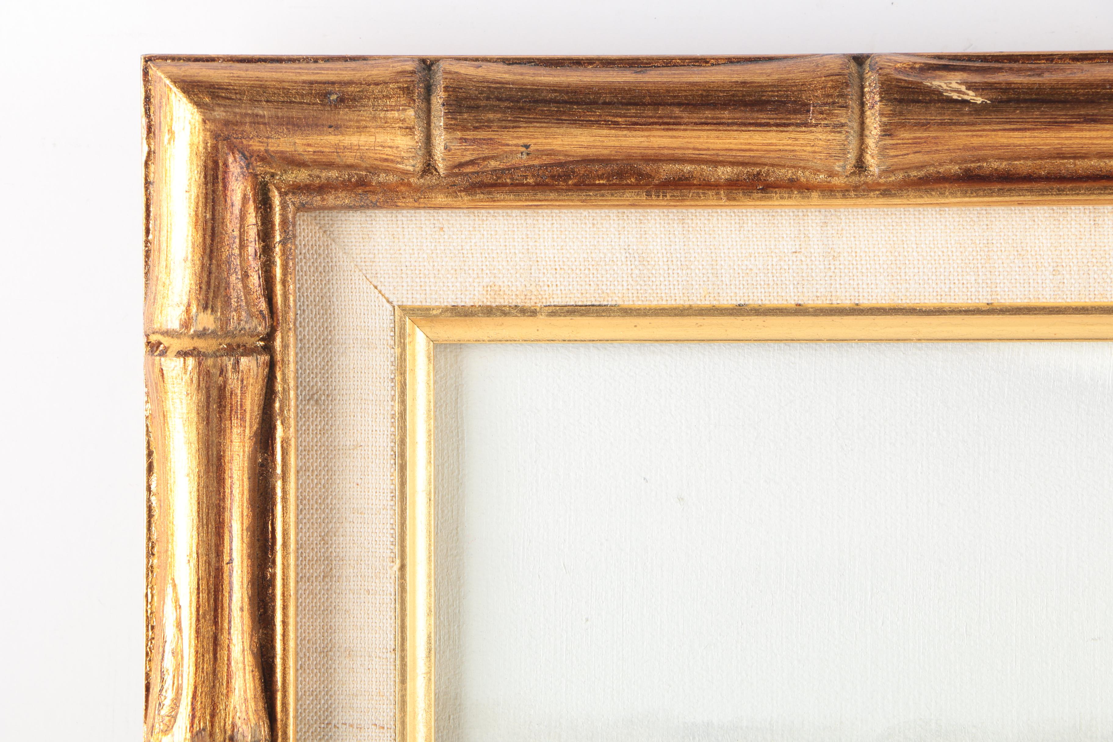 P. Wong Oil Paintings on Canvas of Chinese Boats