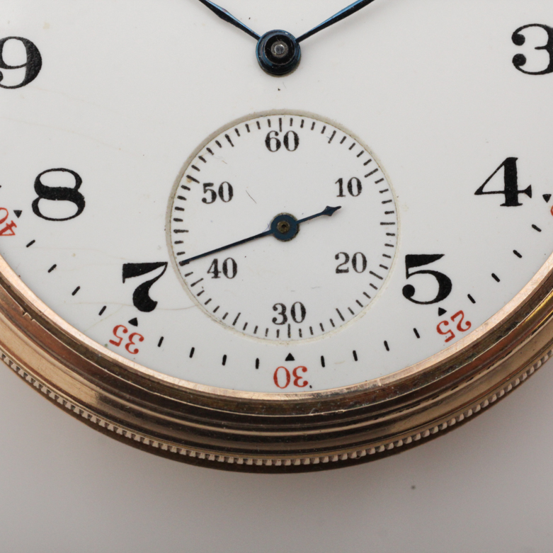 Antique 1917 Elgin Gold Filled Pocket Watch