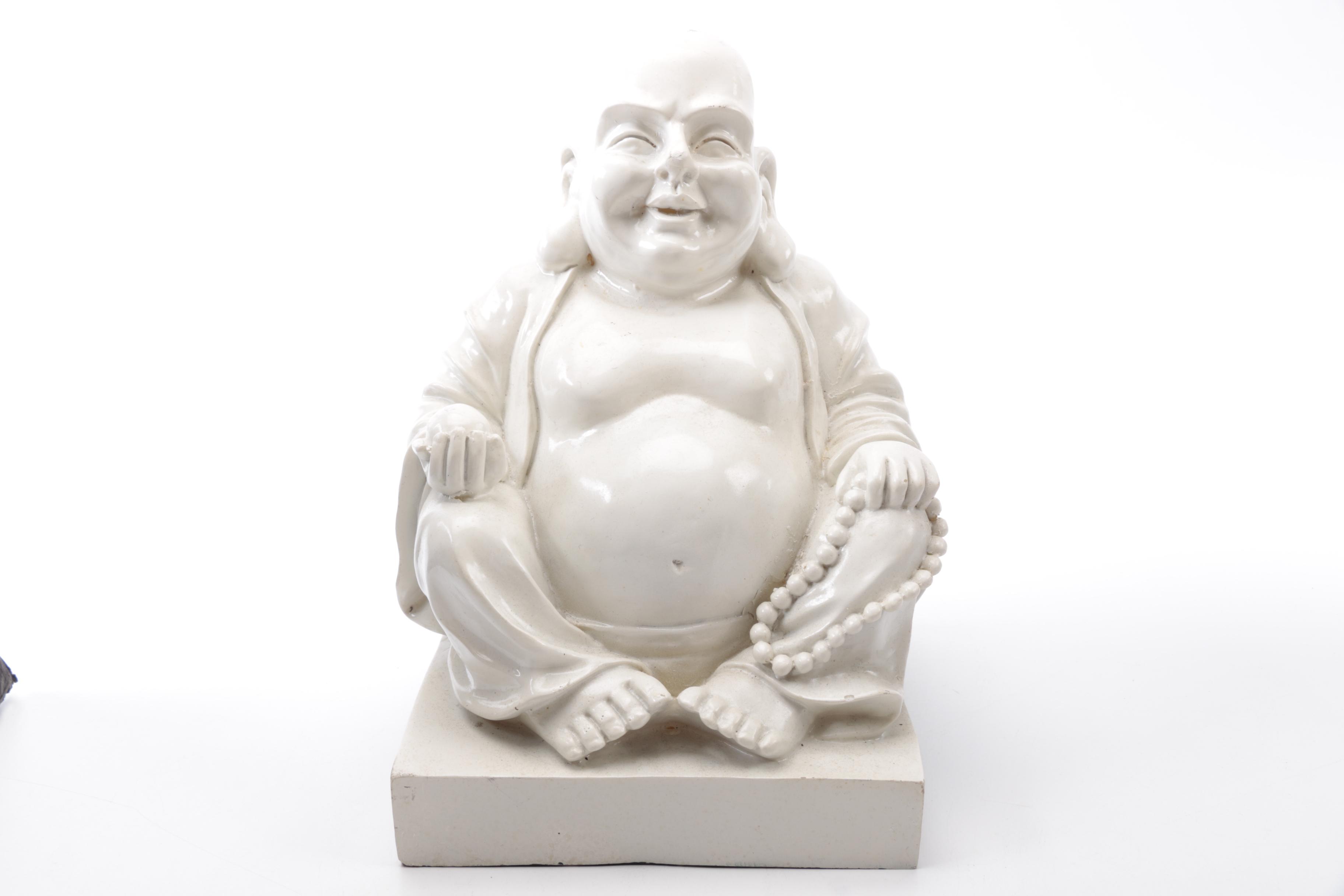 Ardalt Verithin Resin Budai and Japanese Figurines