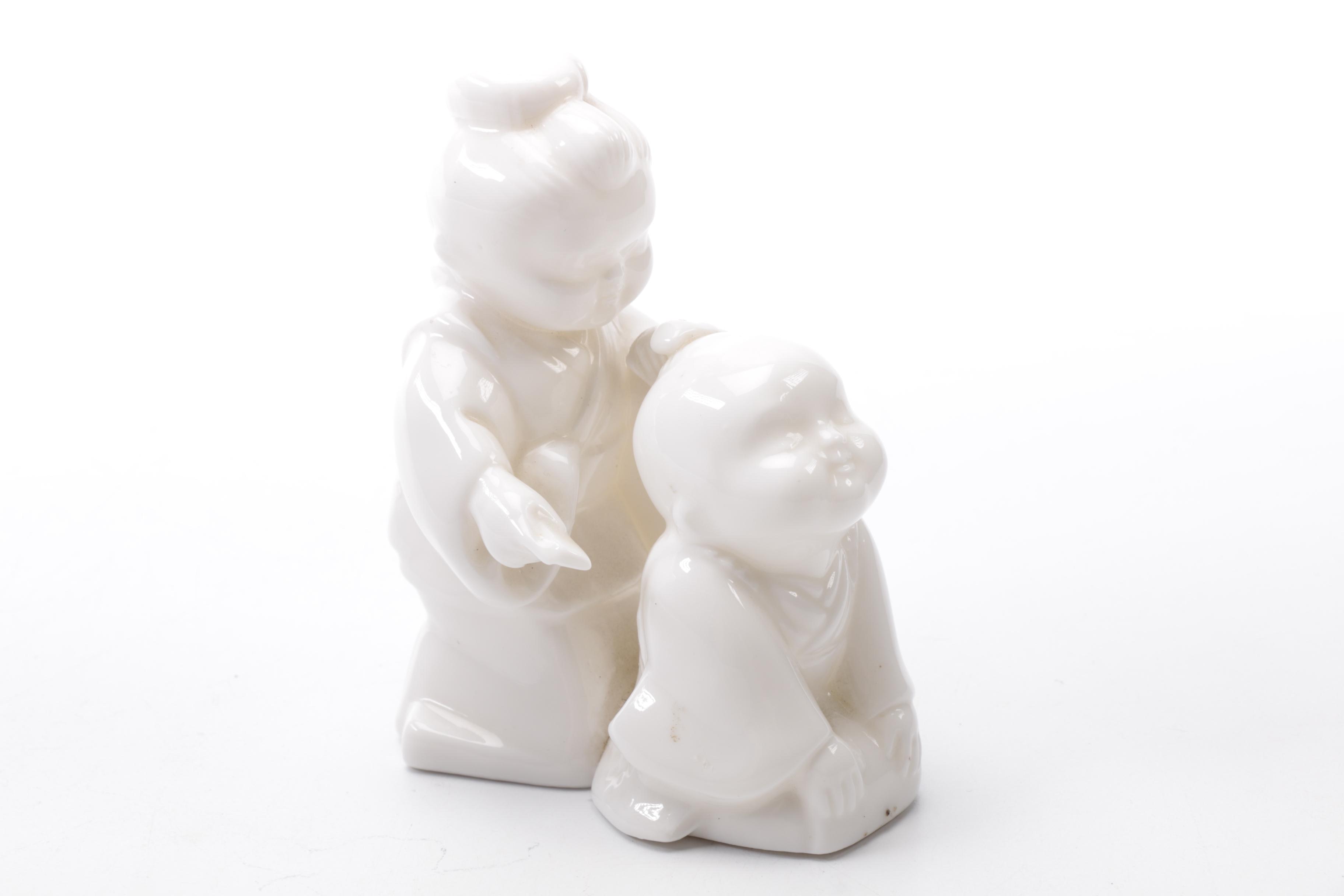 Ardalt Verithin Resin Budai and Japanese Figurines