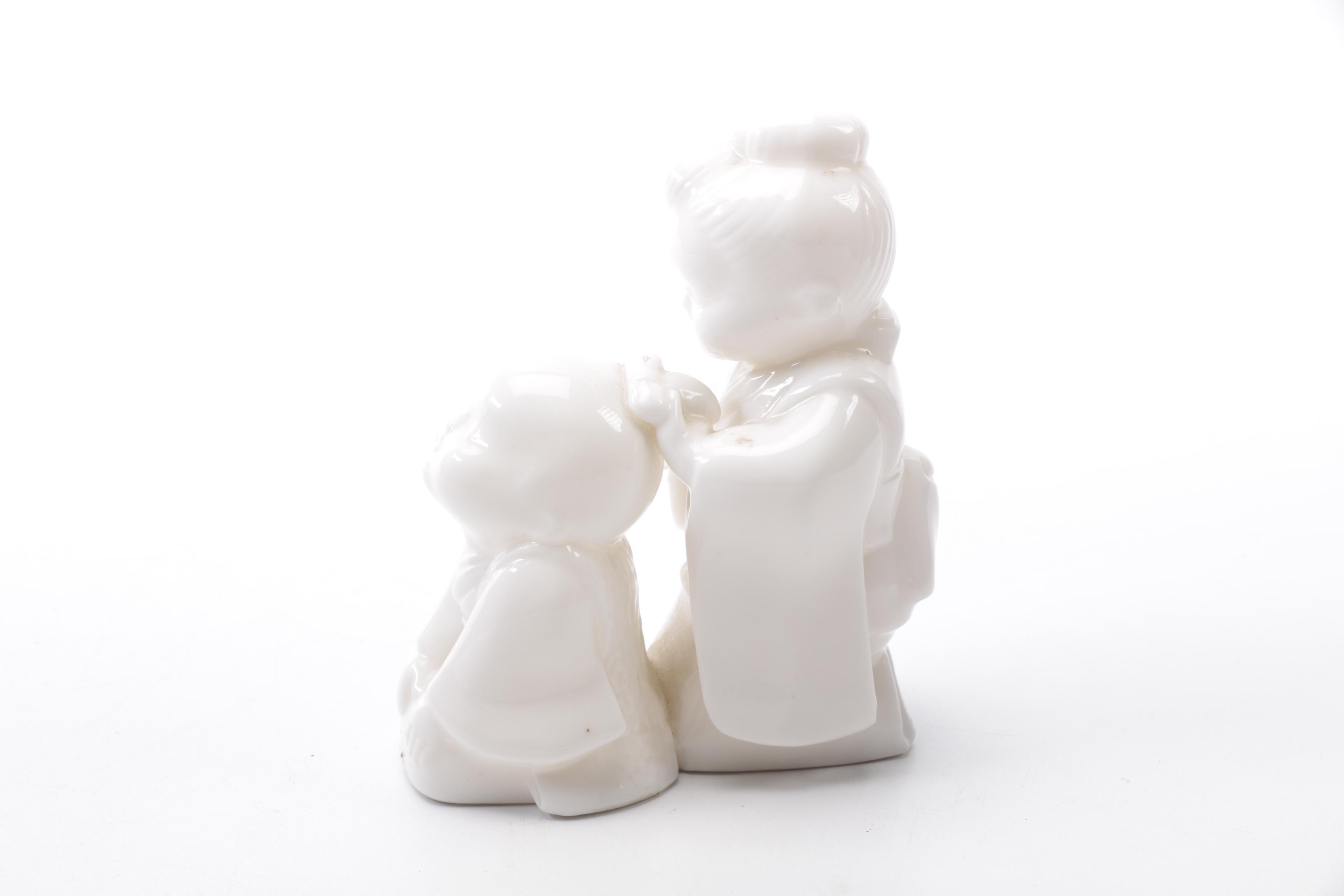 Ardalt Verithin Resin Budai and Japanese Figurines