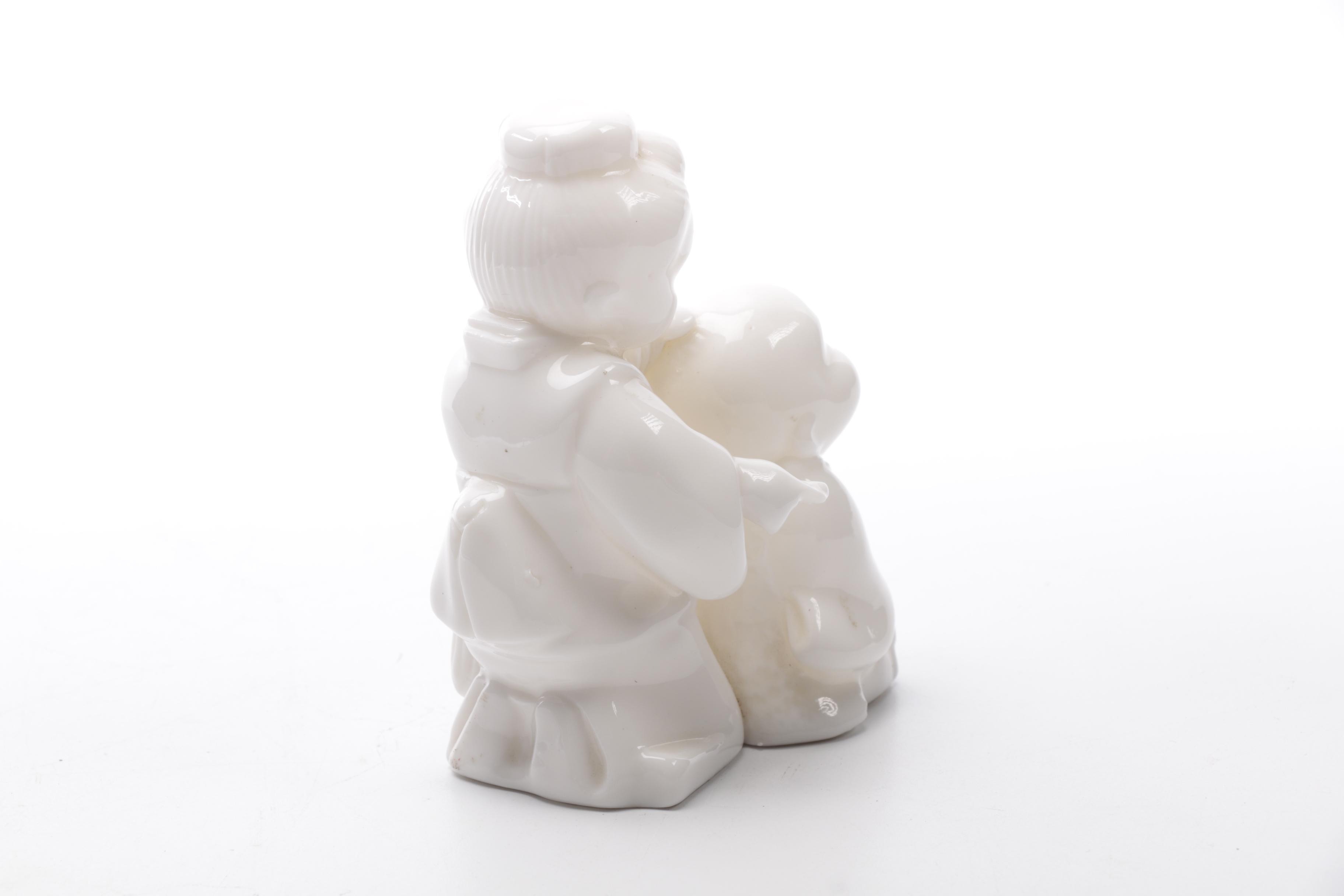 Ardalt Verithin Resin Budai and Japanese Figurines