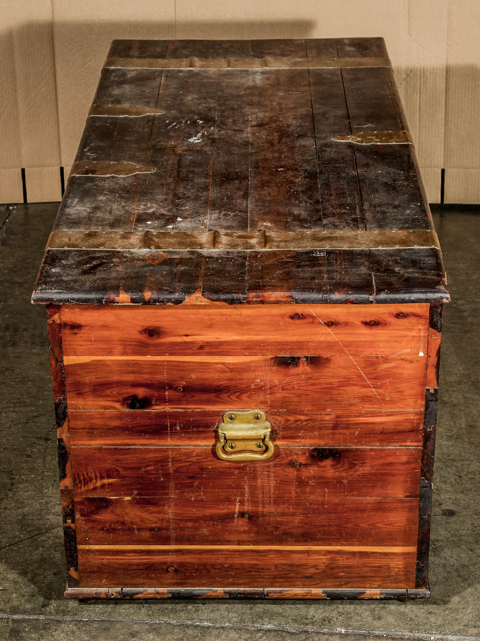 Vintage Cedar Trunk
