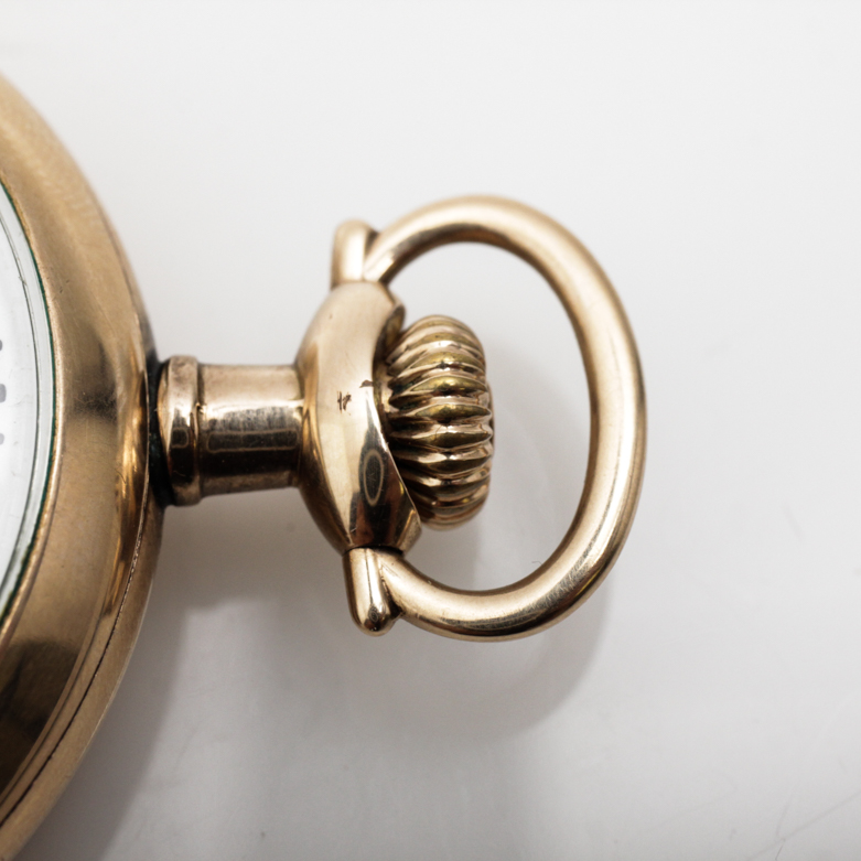 Vintage Illinois Watch Co. Gold Filled Pocket Watch