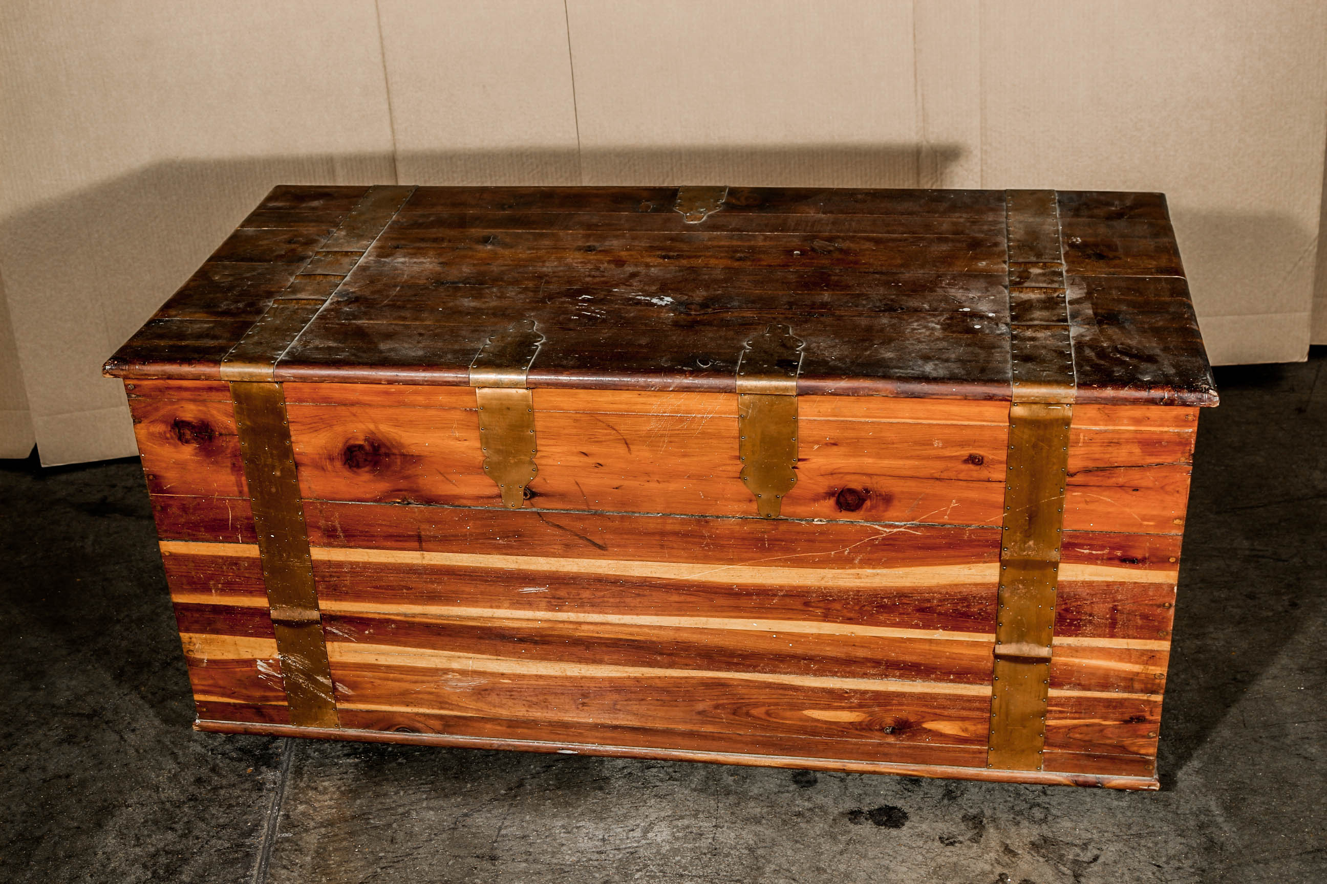 Vintage Cedar Trunk