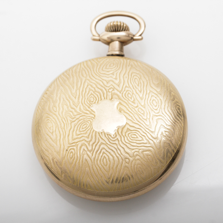 Vintage Illinois Watch Co. Gold Filled Pocket Watch