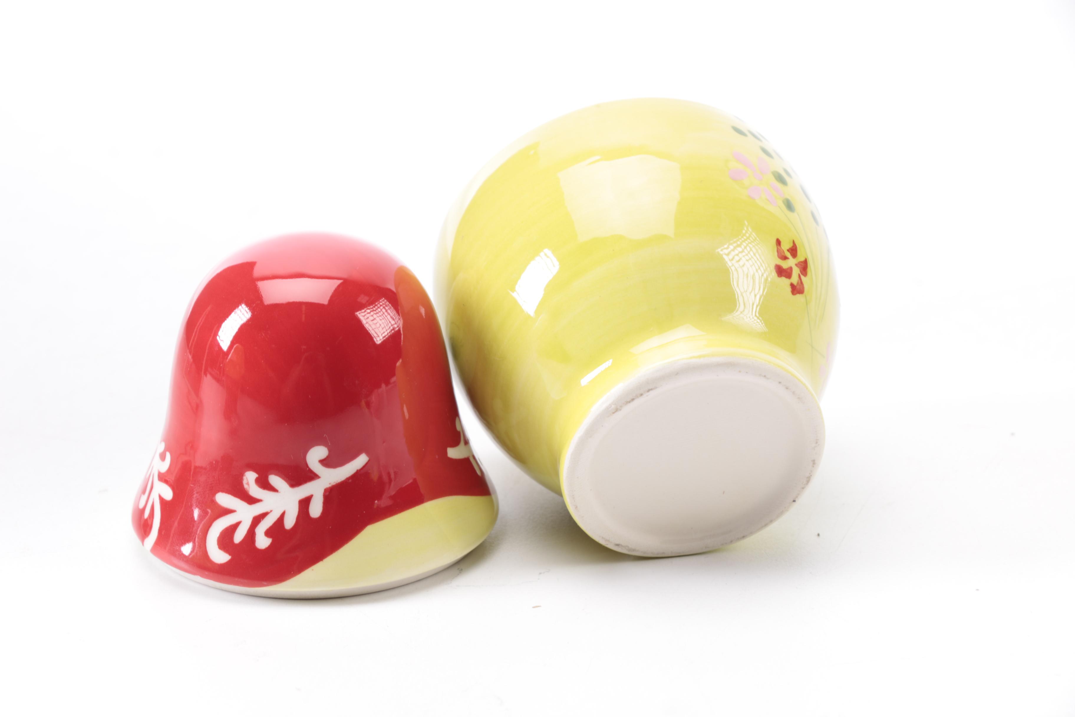 World Market Nesting Doll With Measuring Cups