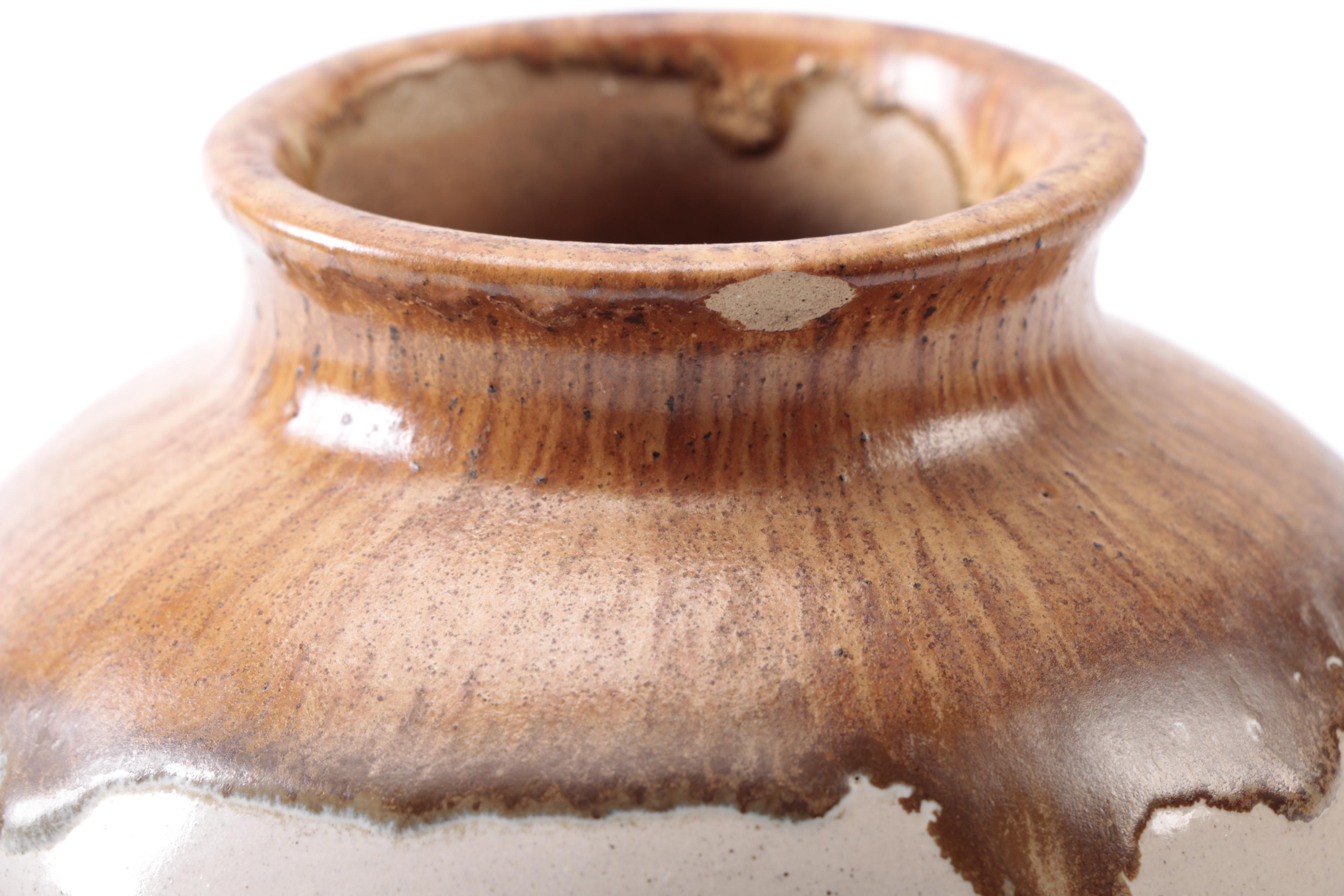 Ceramic Dripped Glaze Vase