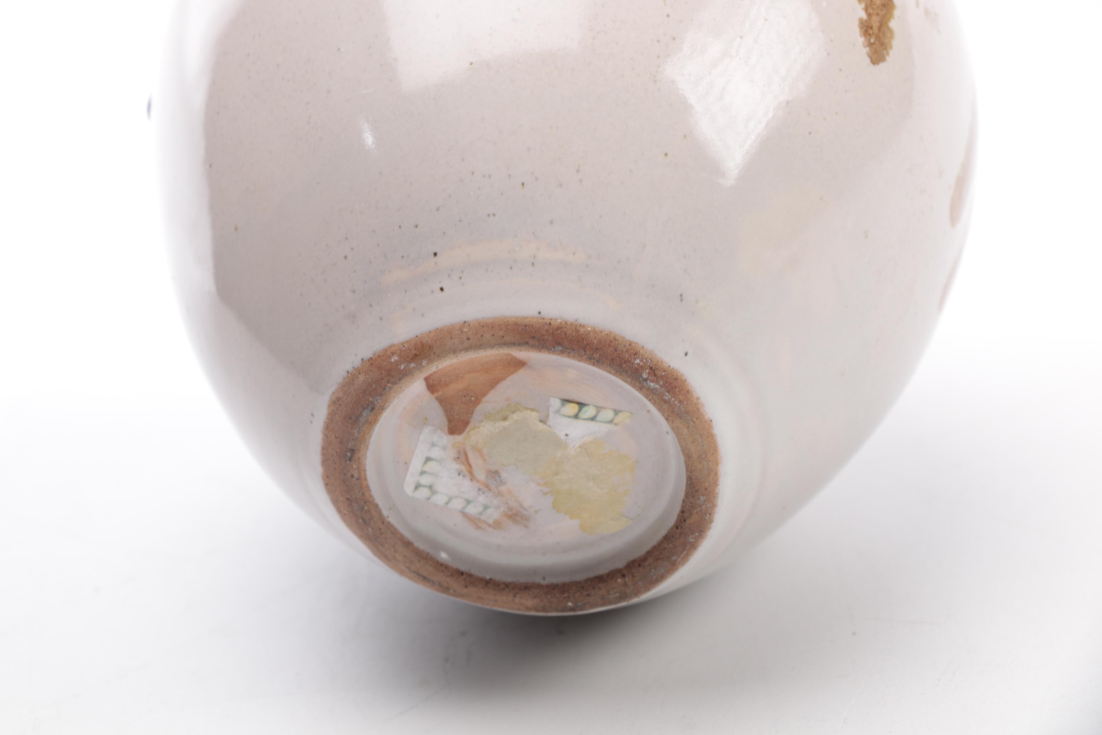 Ceramic Dripped Glaze Vase