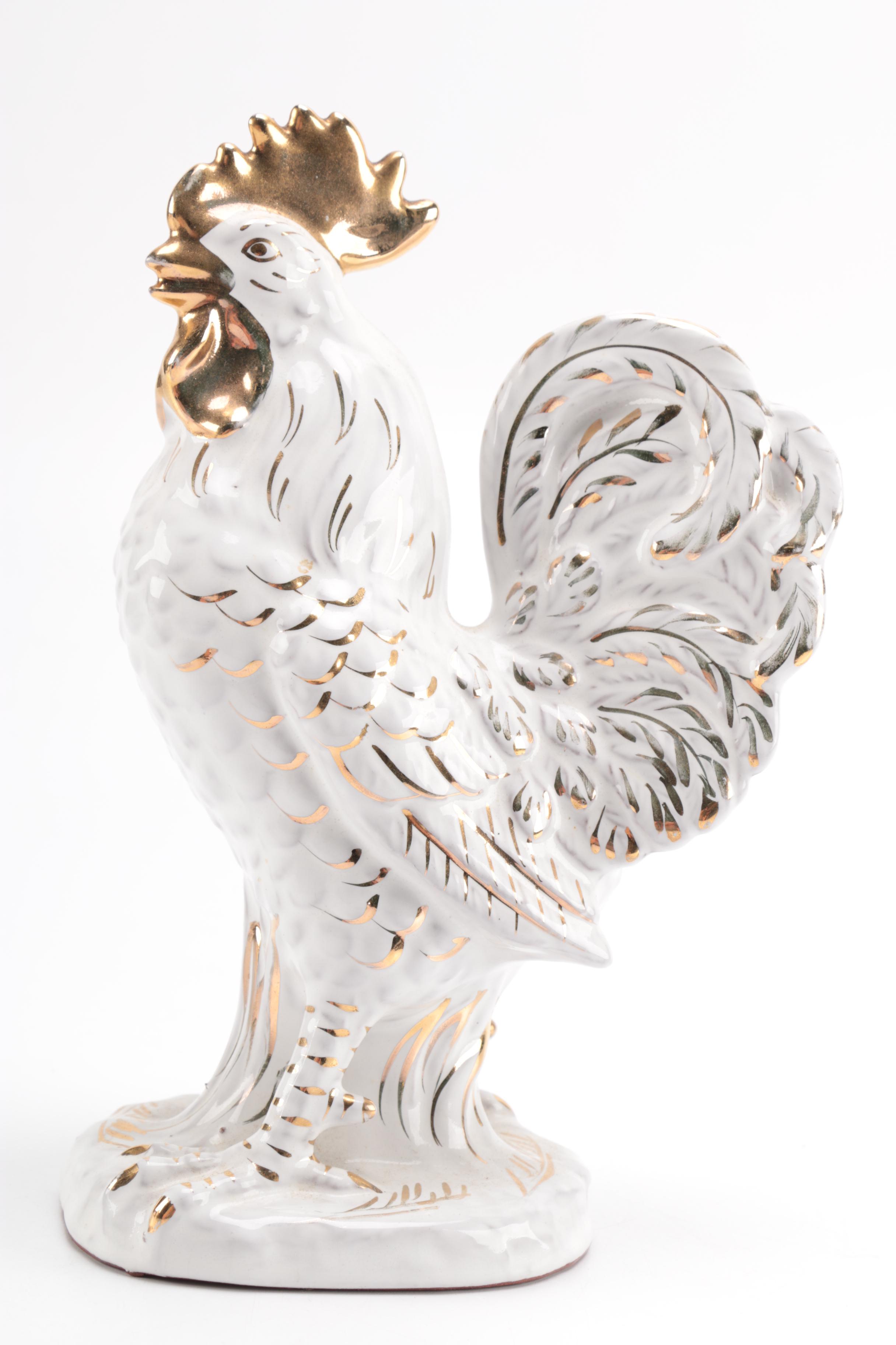 Painted Ceramic Animal Figurines