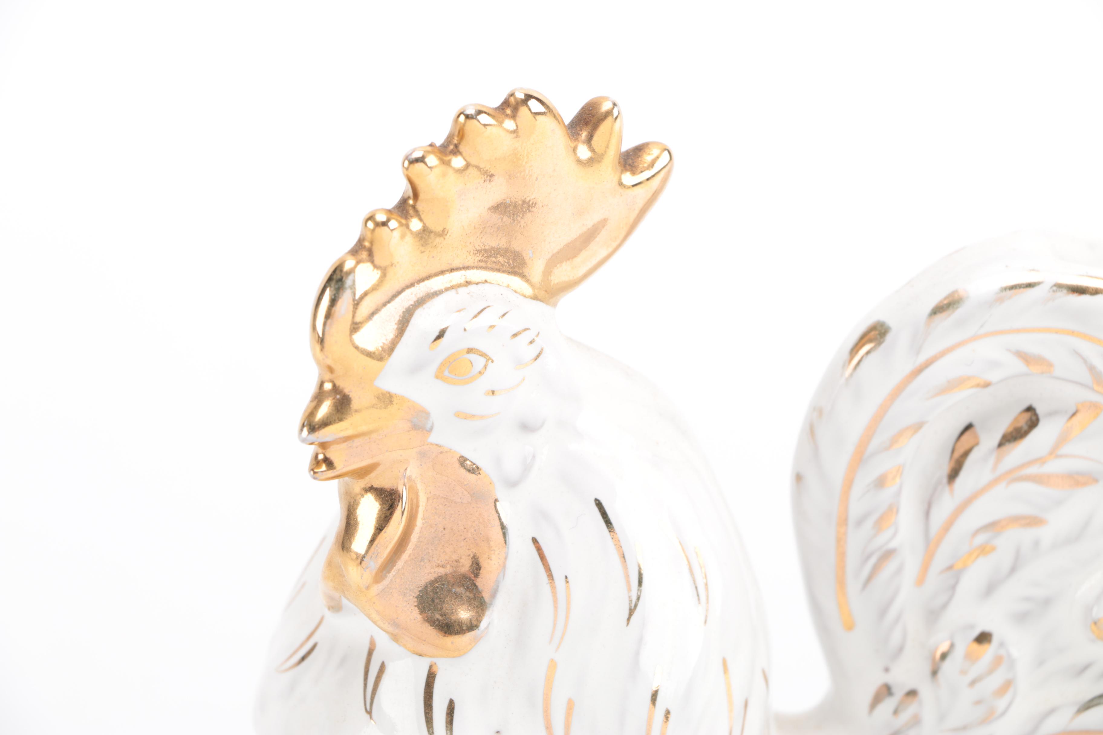 Painted Ceramic Animal Figurines