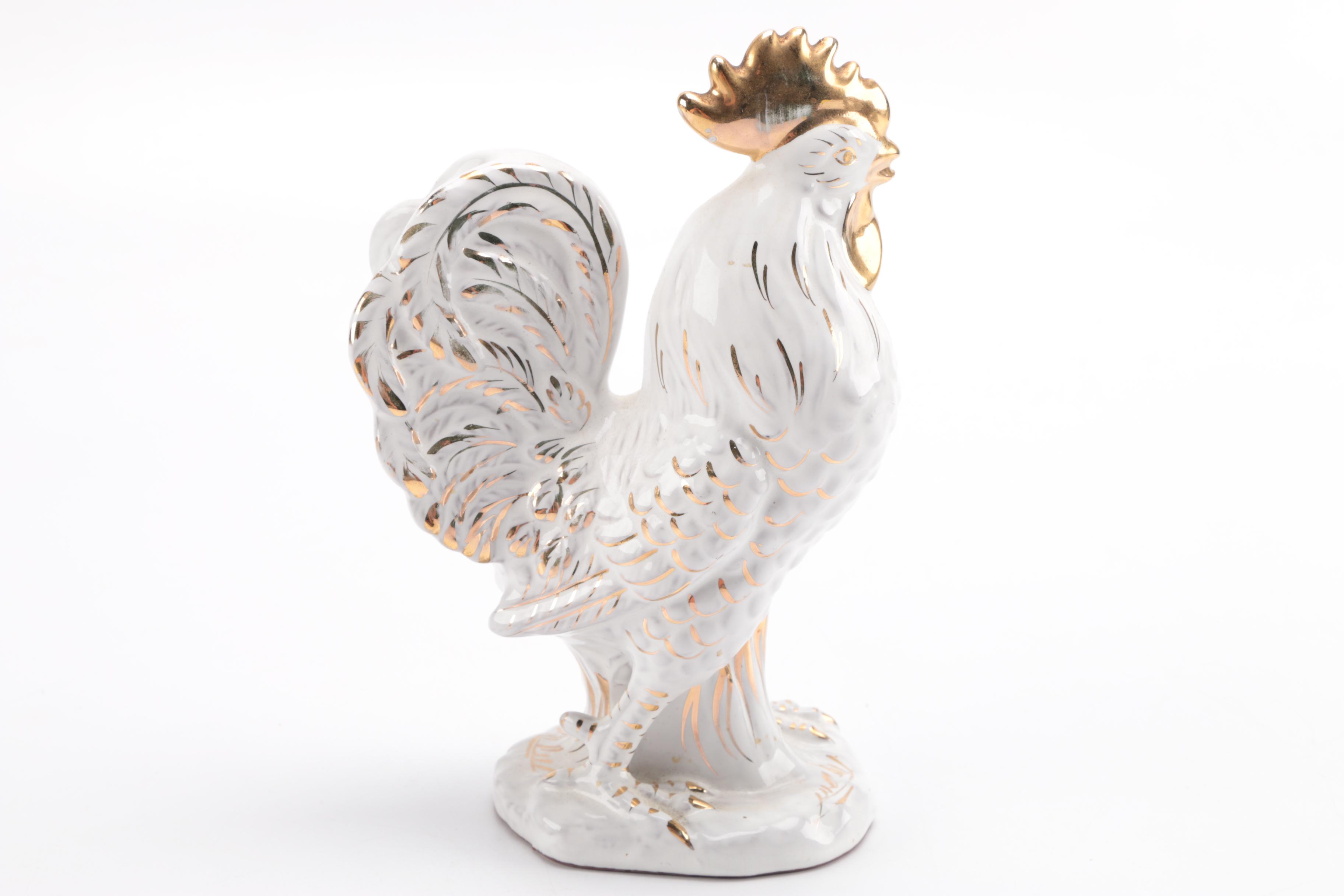 Painted Ceramic Animal Figurines