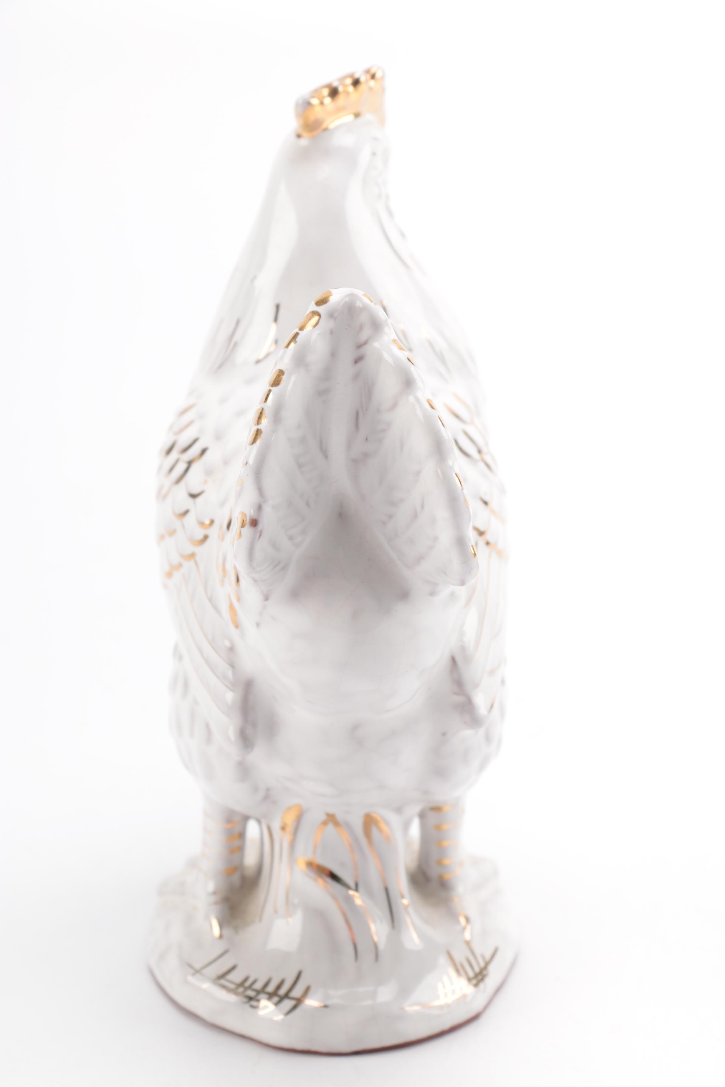 Painted Ceramic Animal Figurines