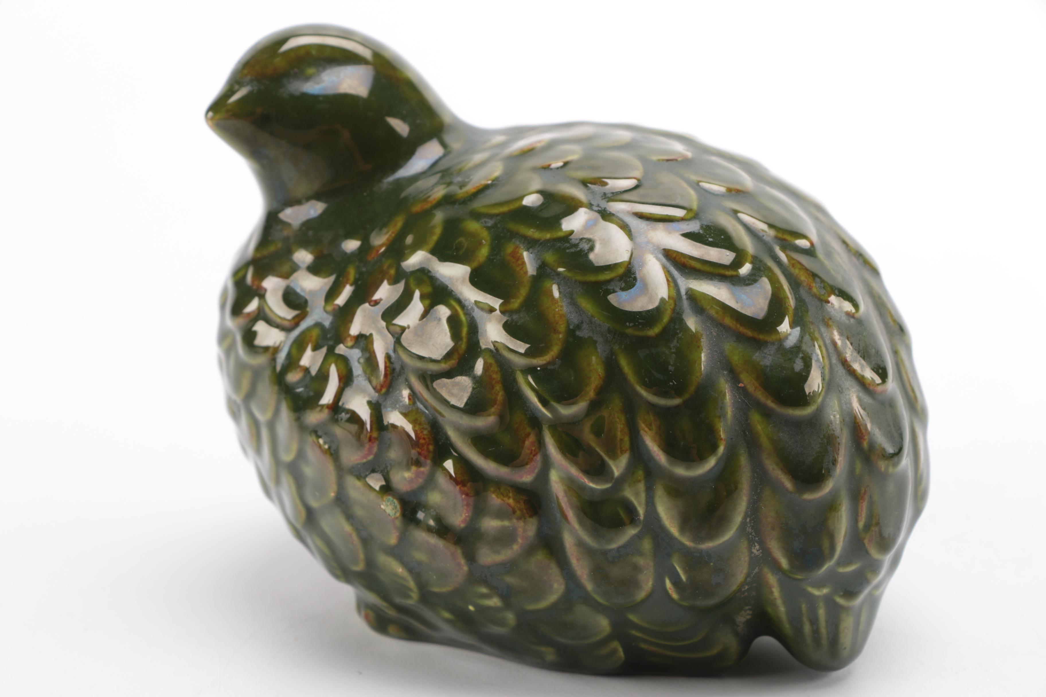 Painted Ceramic Animal Figurines