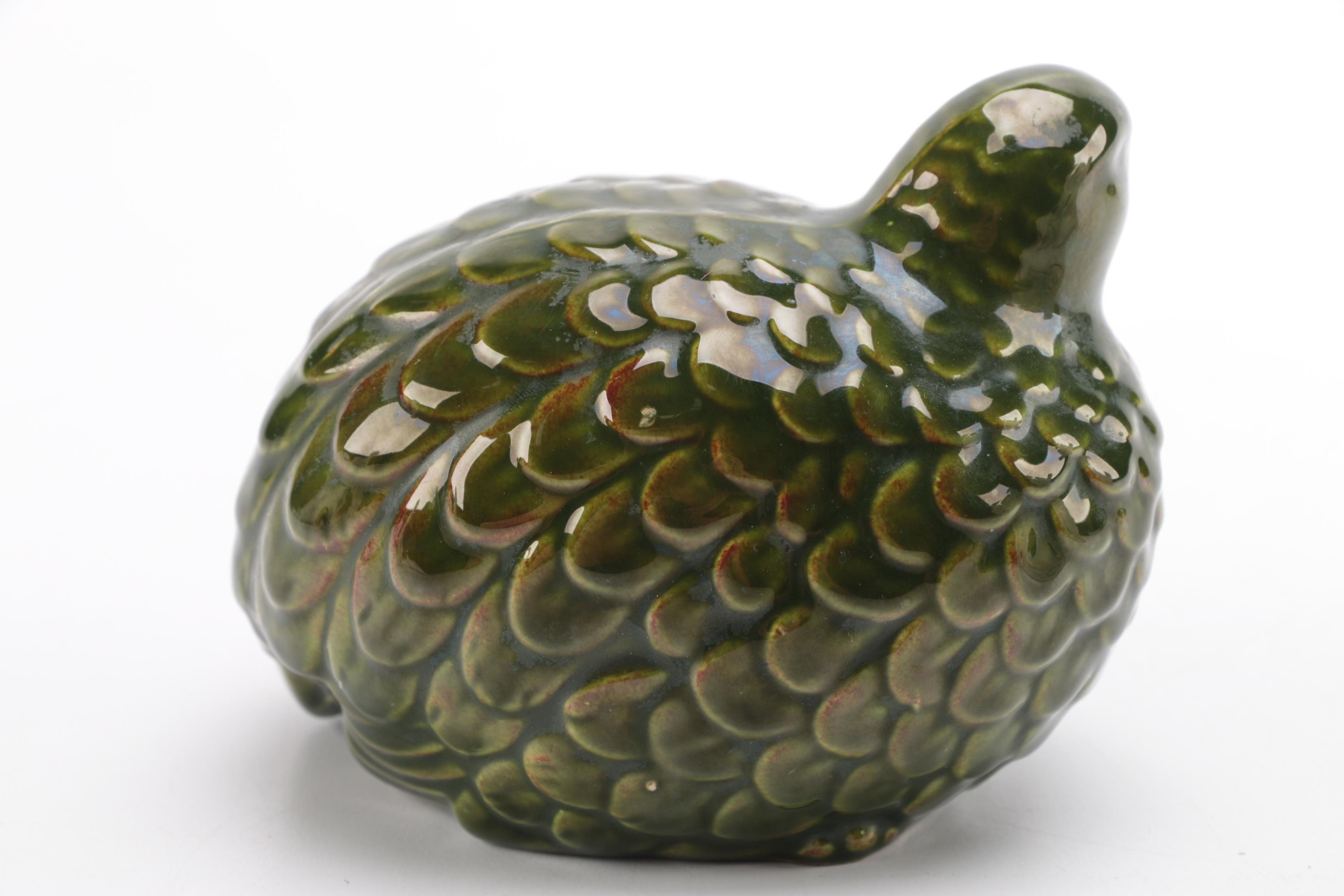 Painted Ceramic Animal Figurines