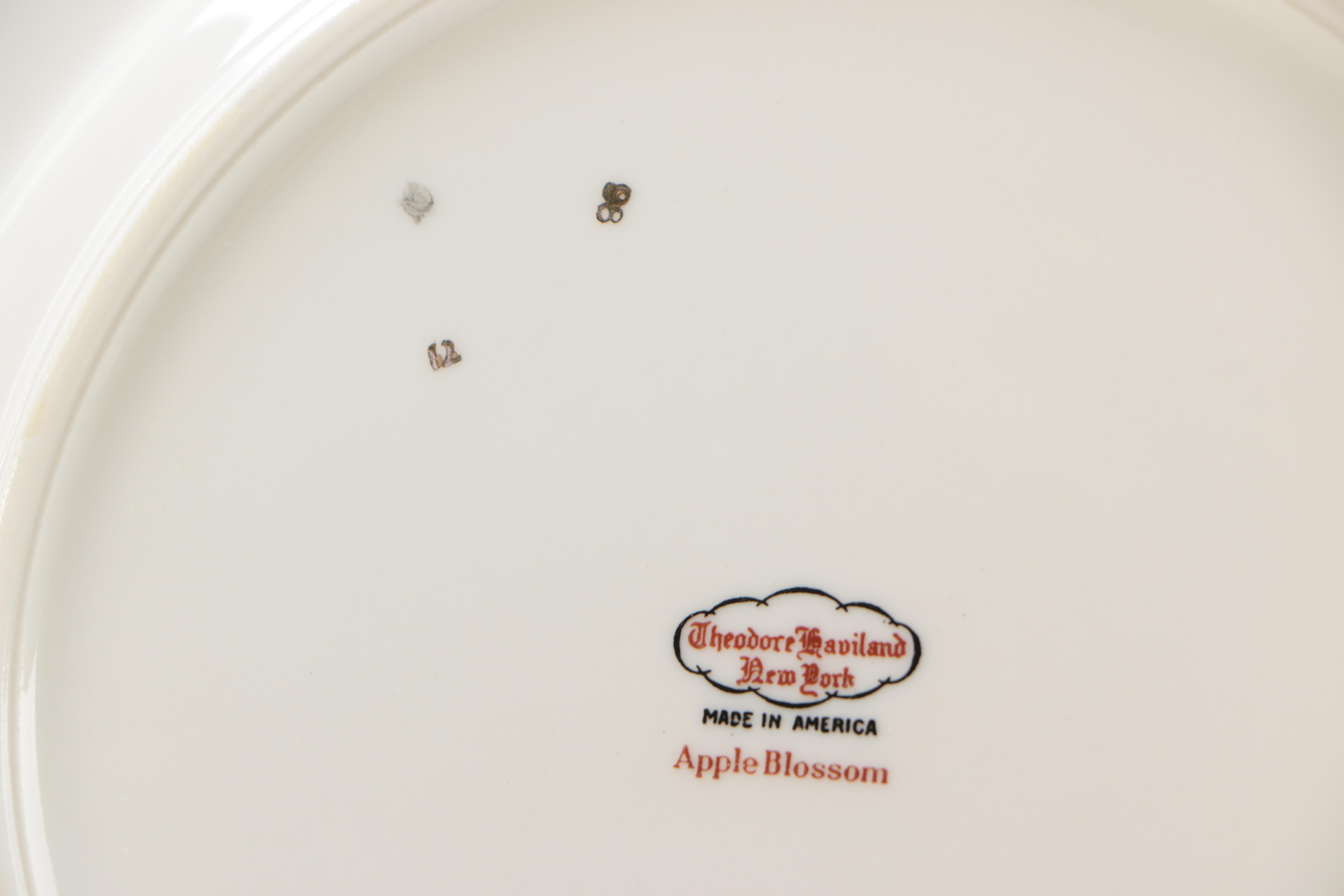 Theodore Haviland "Apple Blossom" Tableware