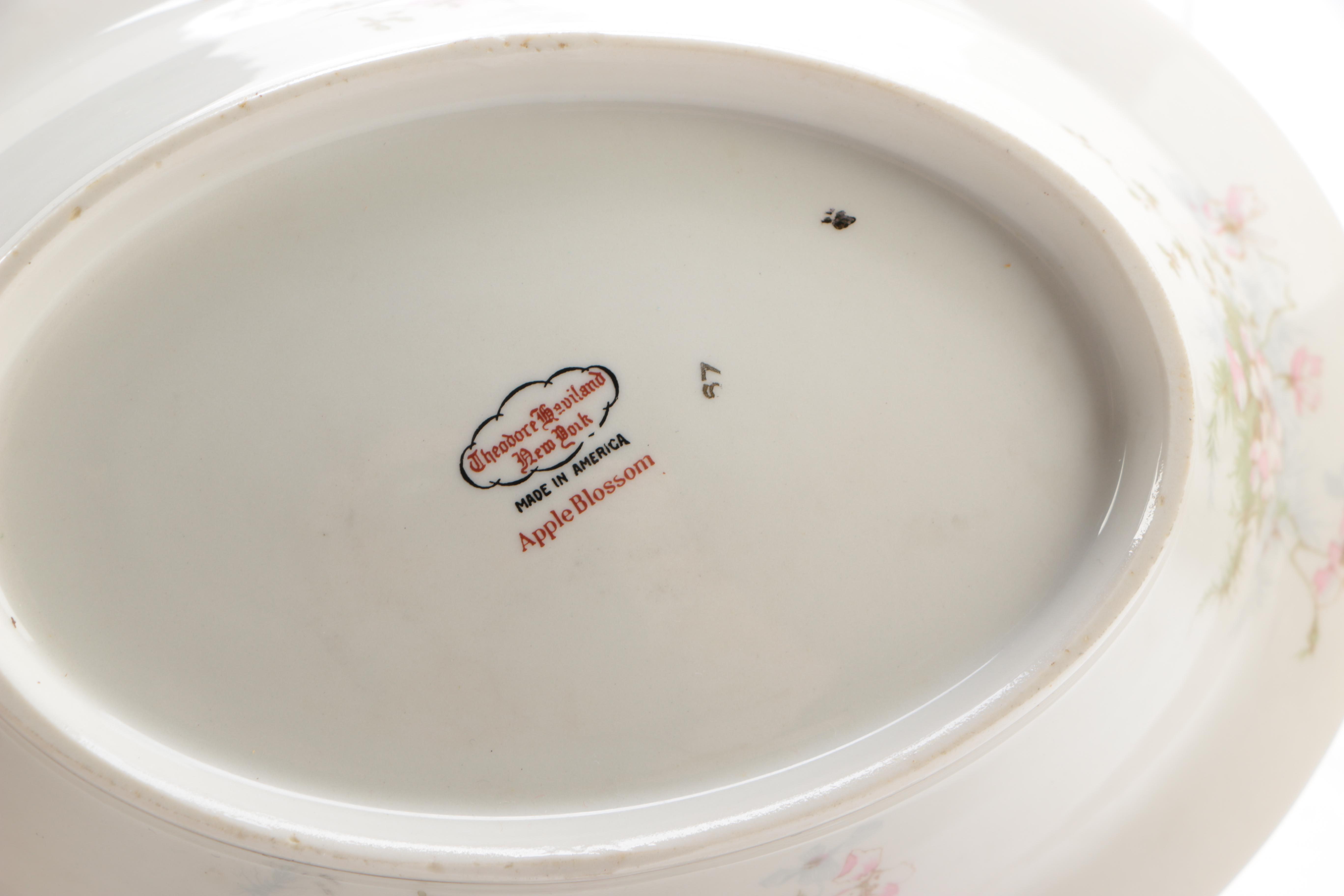 Theodore Haviland "Apple Blossom" Tableware