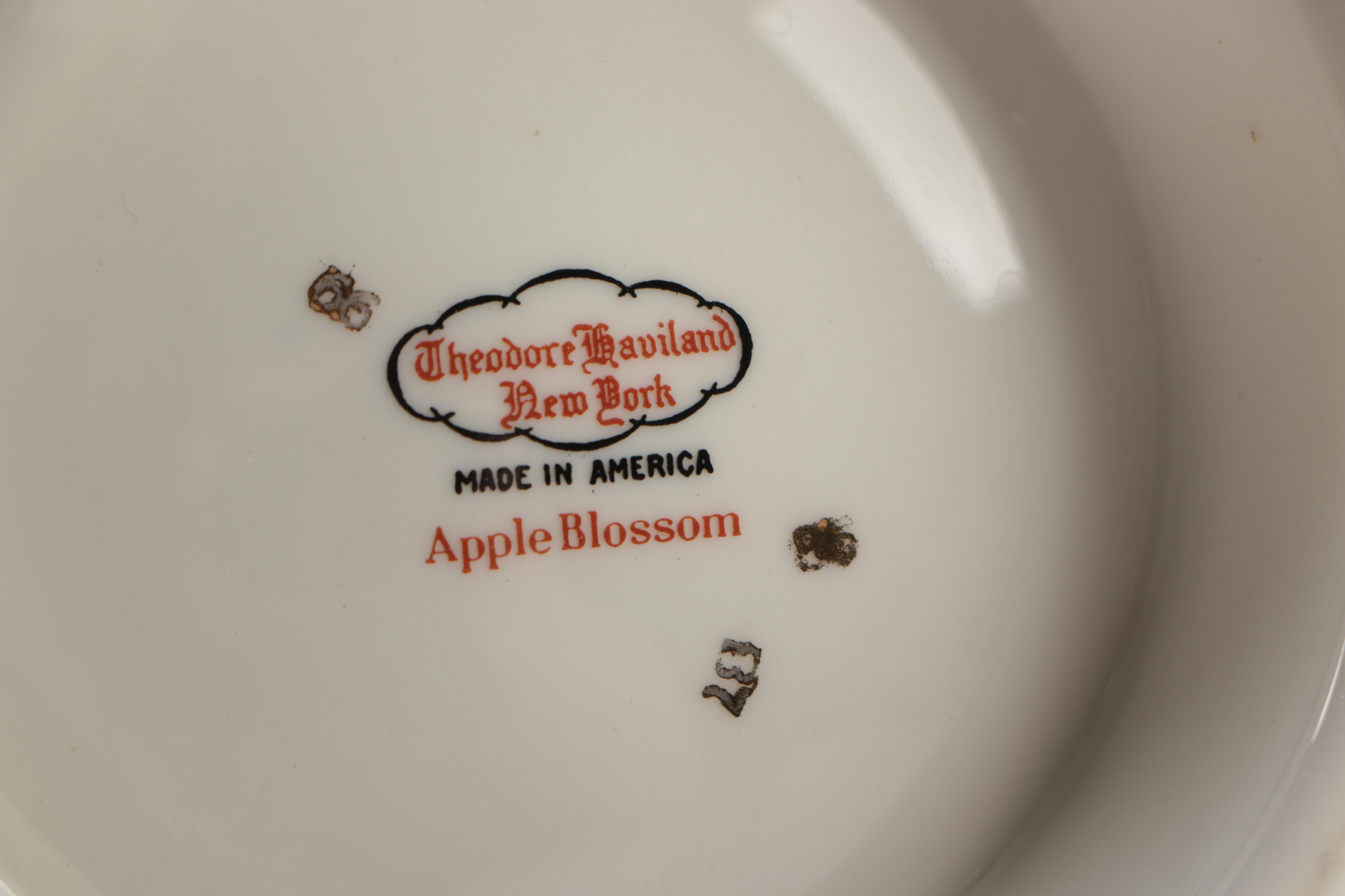 Theodore Haviland "Apple Blossom" Tableware