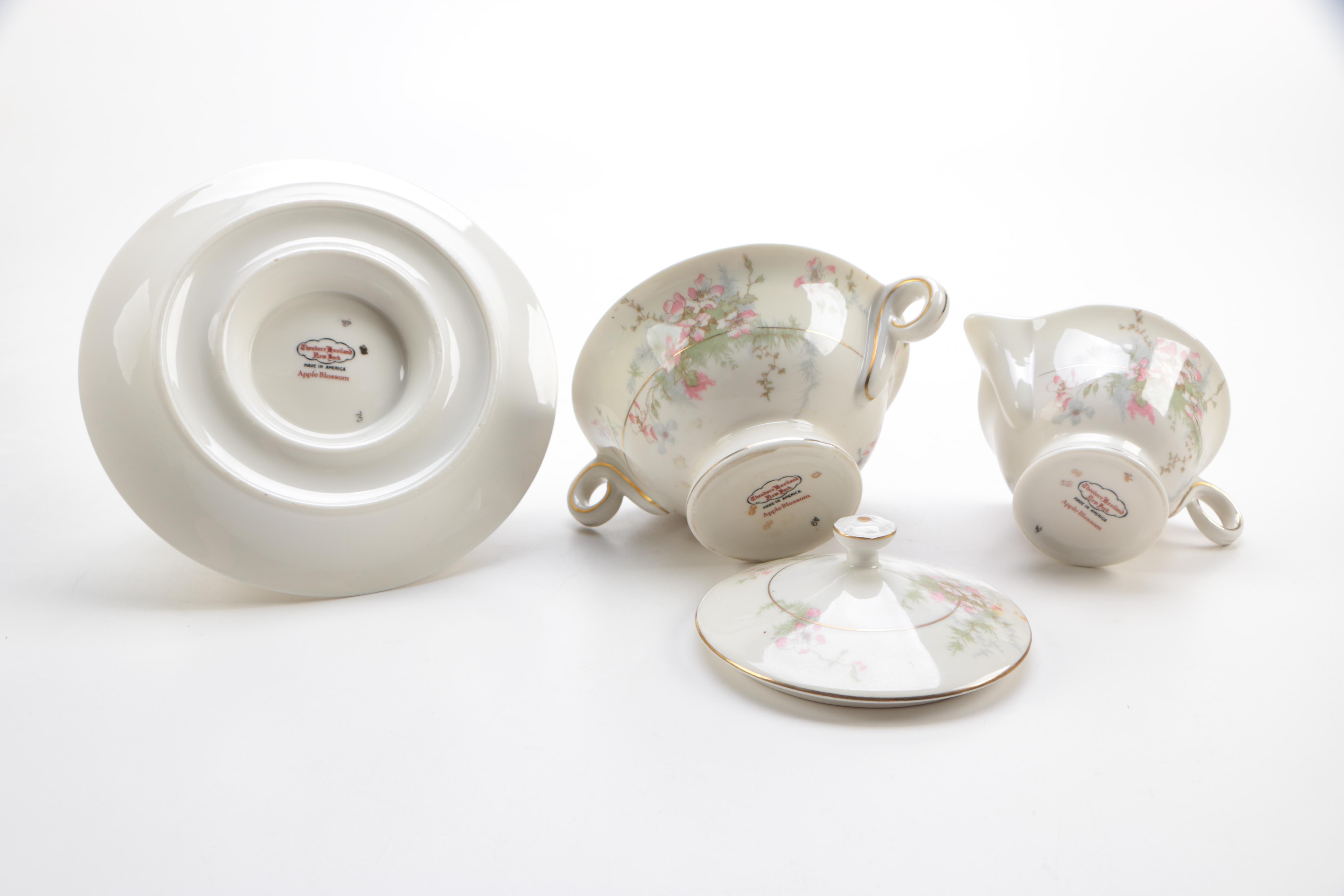 Theodore Haviland "Apple Blossom" Tableware