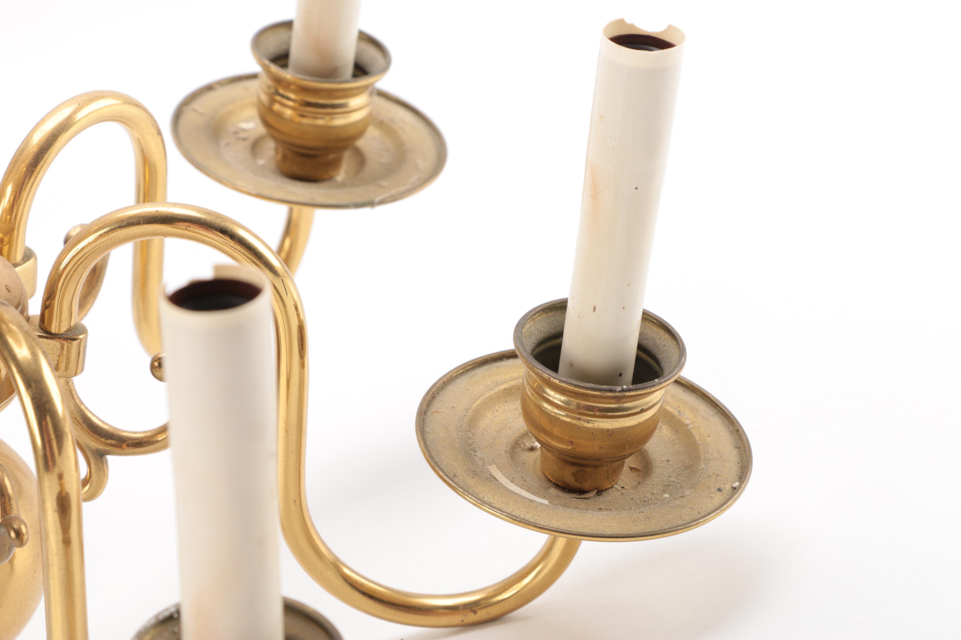 Vintage Brite Lite Lamps Corporation Chandelier