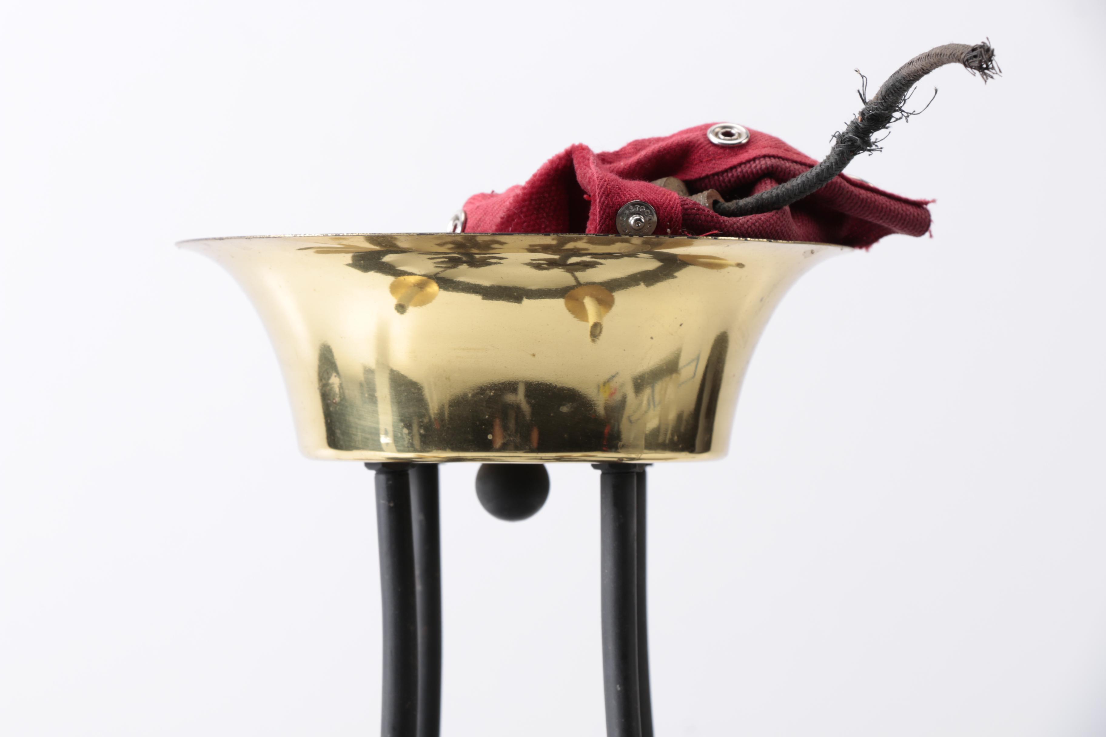 Cast Iron Four-Light Chandelier