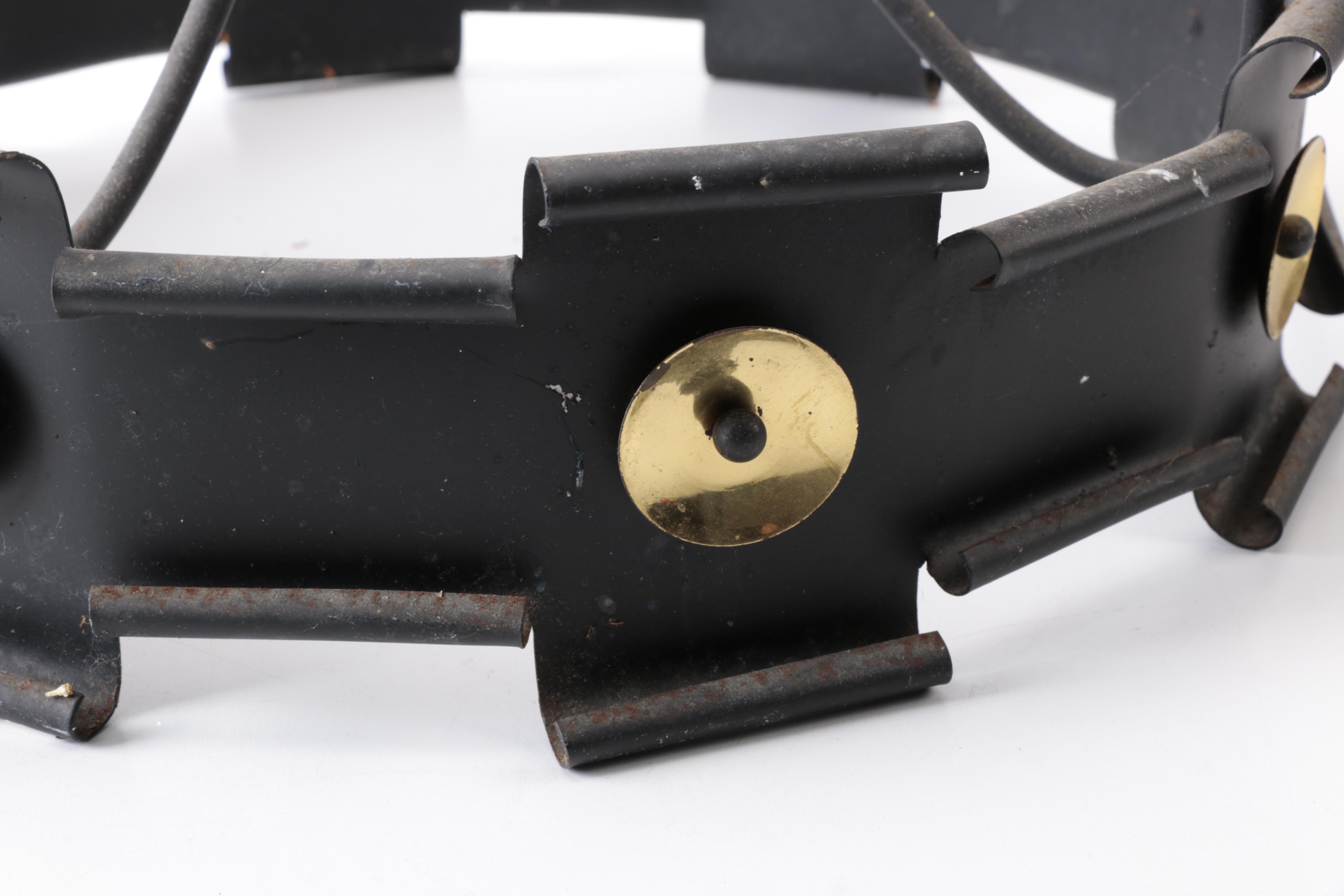 Cast Iron Four-Light Chandelier