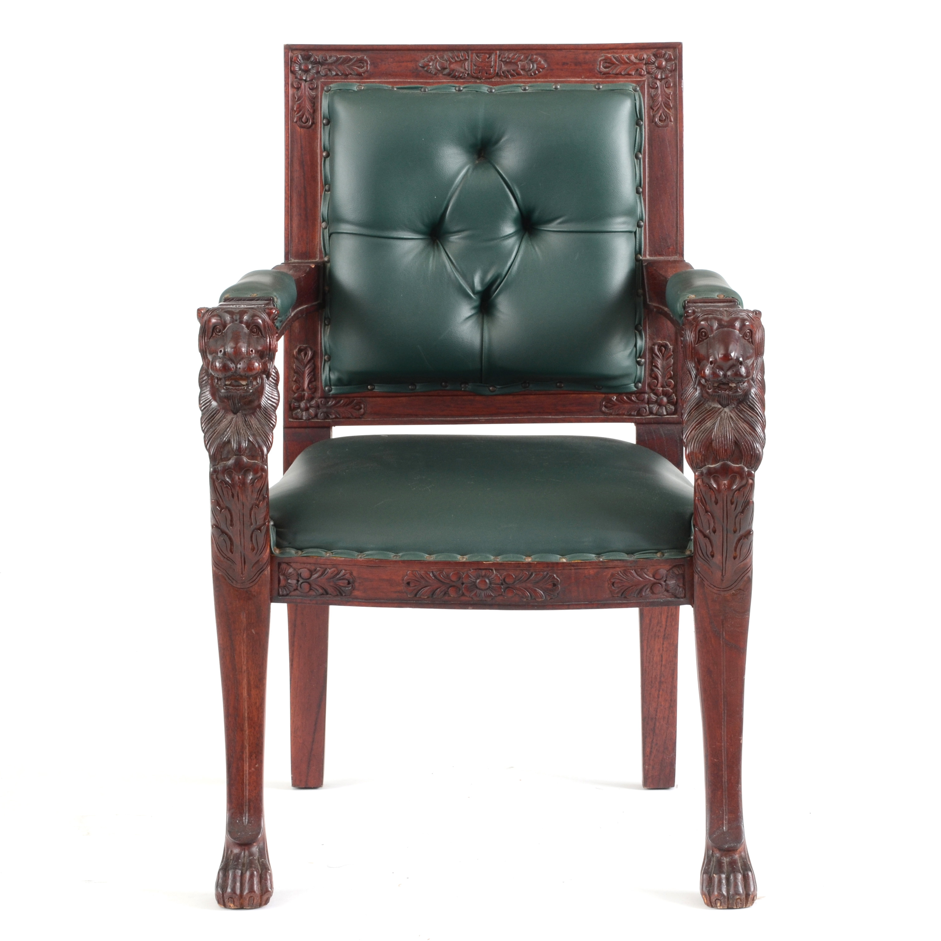 Lion Head Side Chair