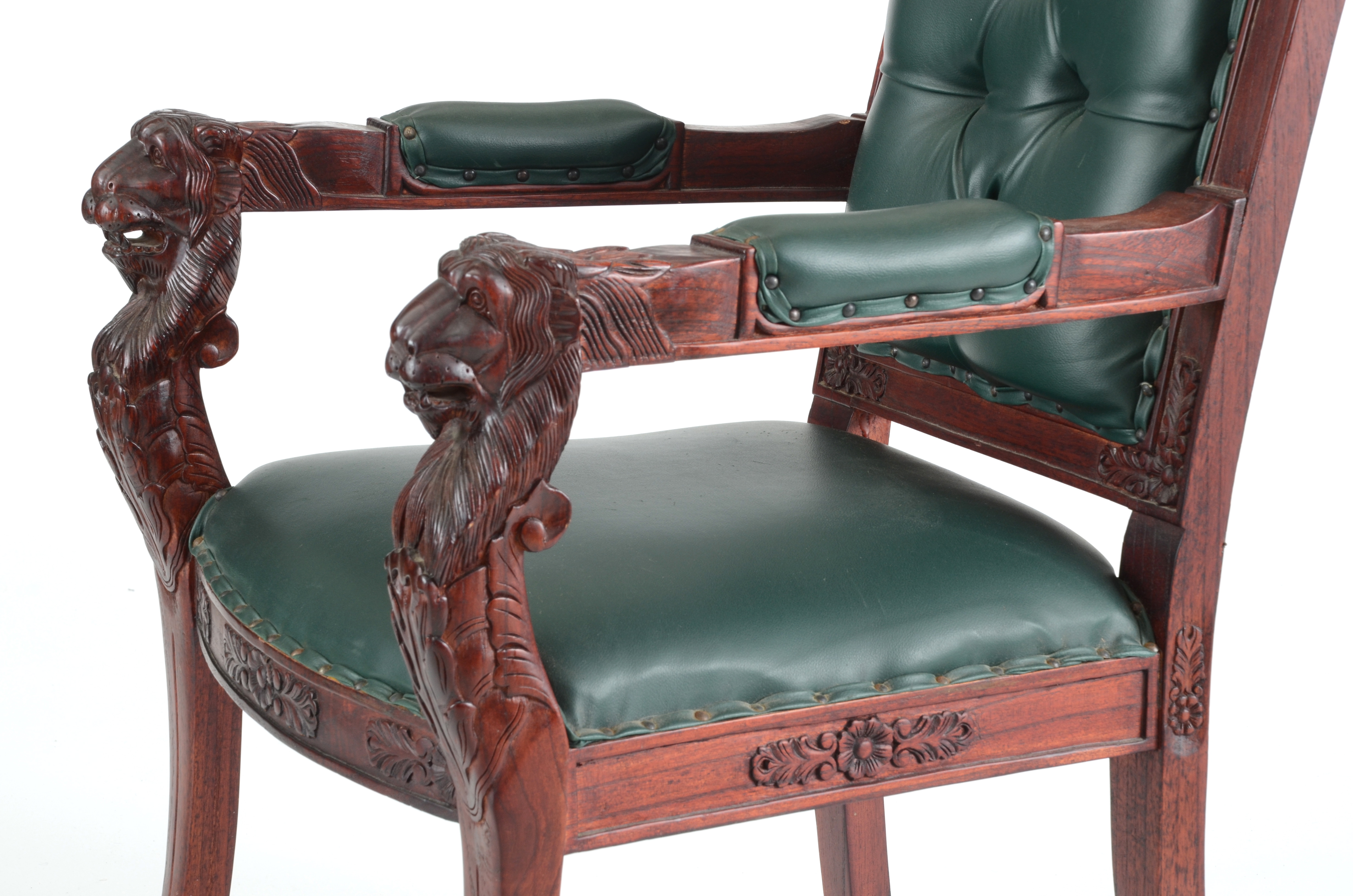 Lion Head Side Chair