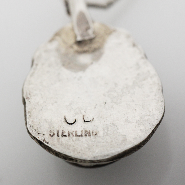 Navajo Sterling Silver Turquoise Pendants by James Boyd, Clyde Begay, and Irma Ignacio