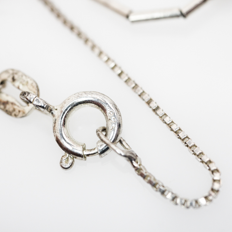 Navajo Sterling Silver Turquoise Pendants by James Boyd, Clyde Begay, and Irma Ignacio