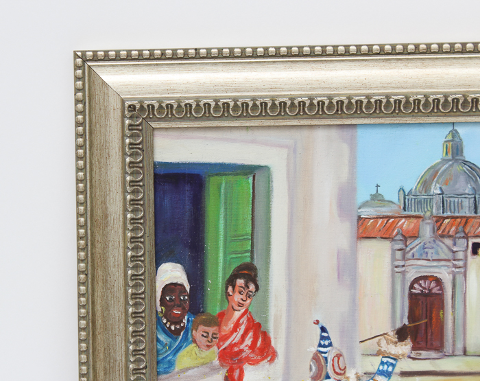 Meme Amaya Acrylic Painting on Canvas