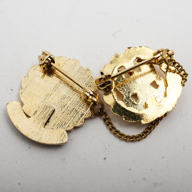 Fraternal Order of Eagles Pins and Sterling Silver Charm