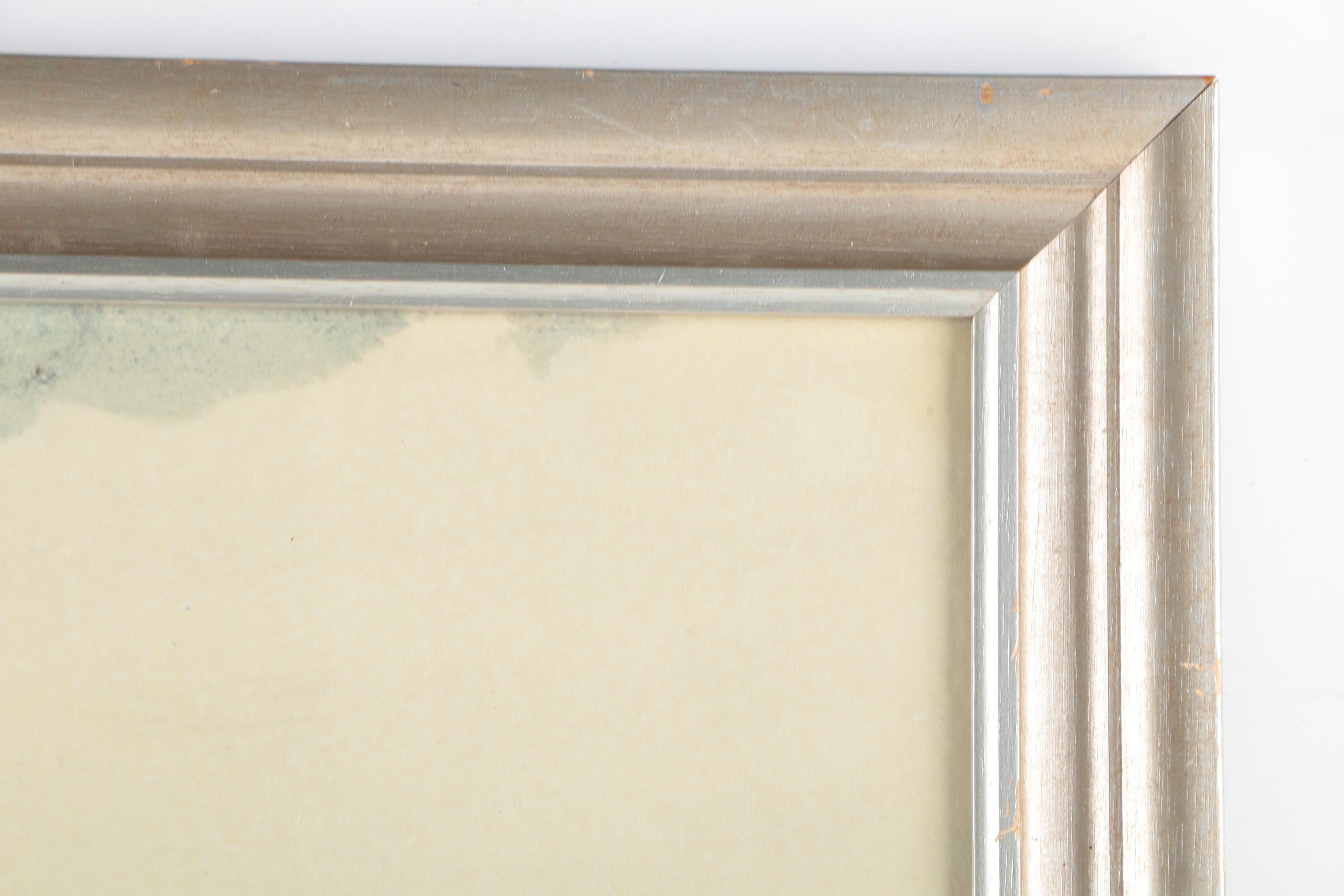 Framed Giclee on Paper after Andrew Wyeth's "Bermuda"