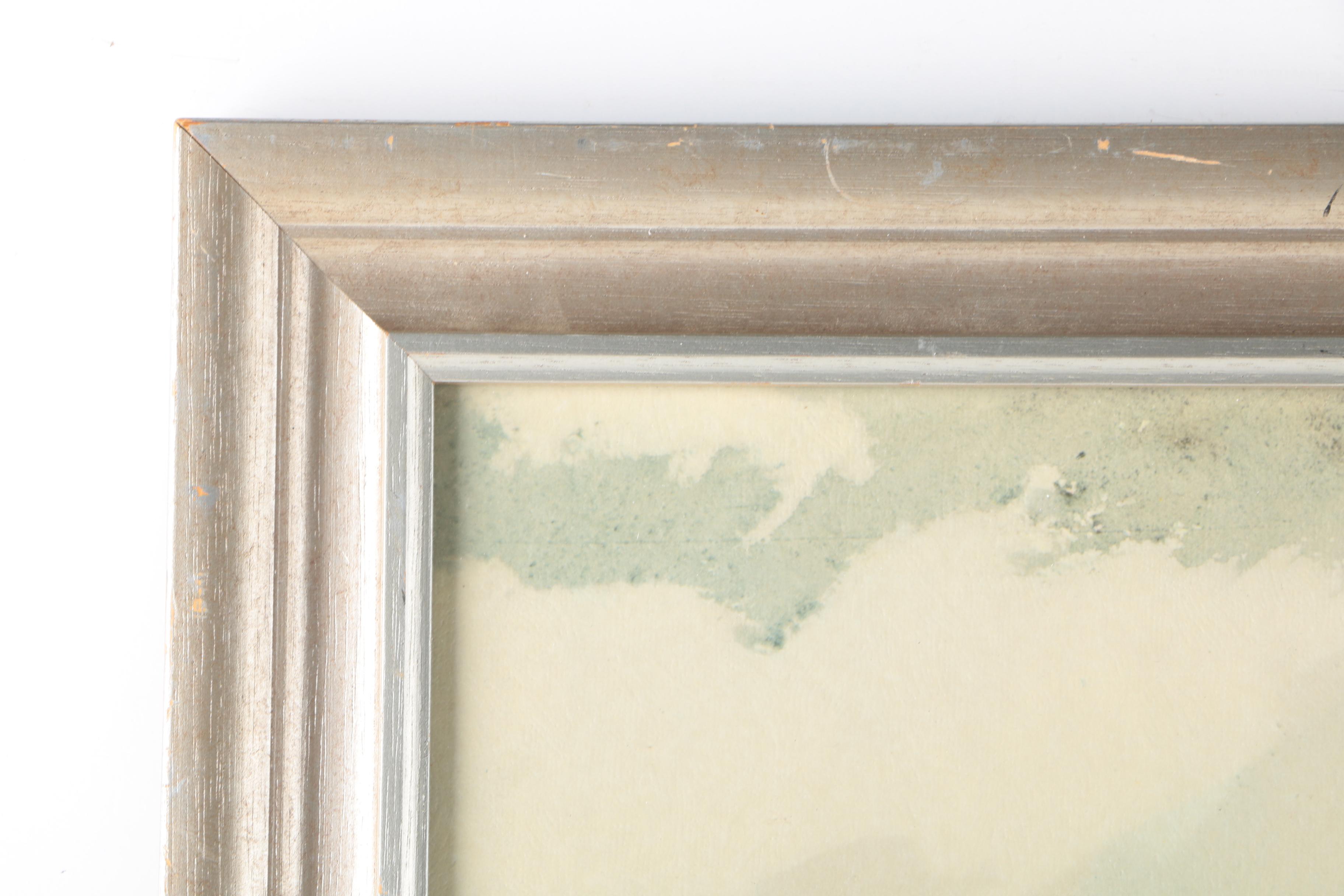 Framed Giclee on Paper after Andrew Wyeth's "Bermuda"