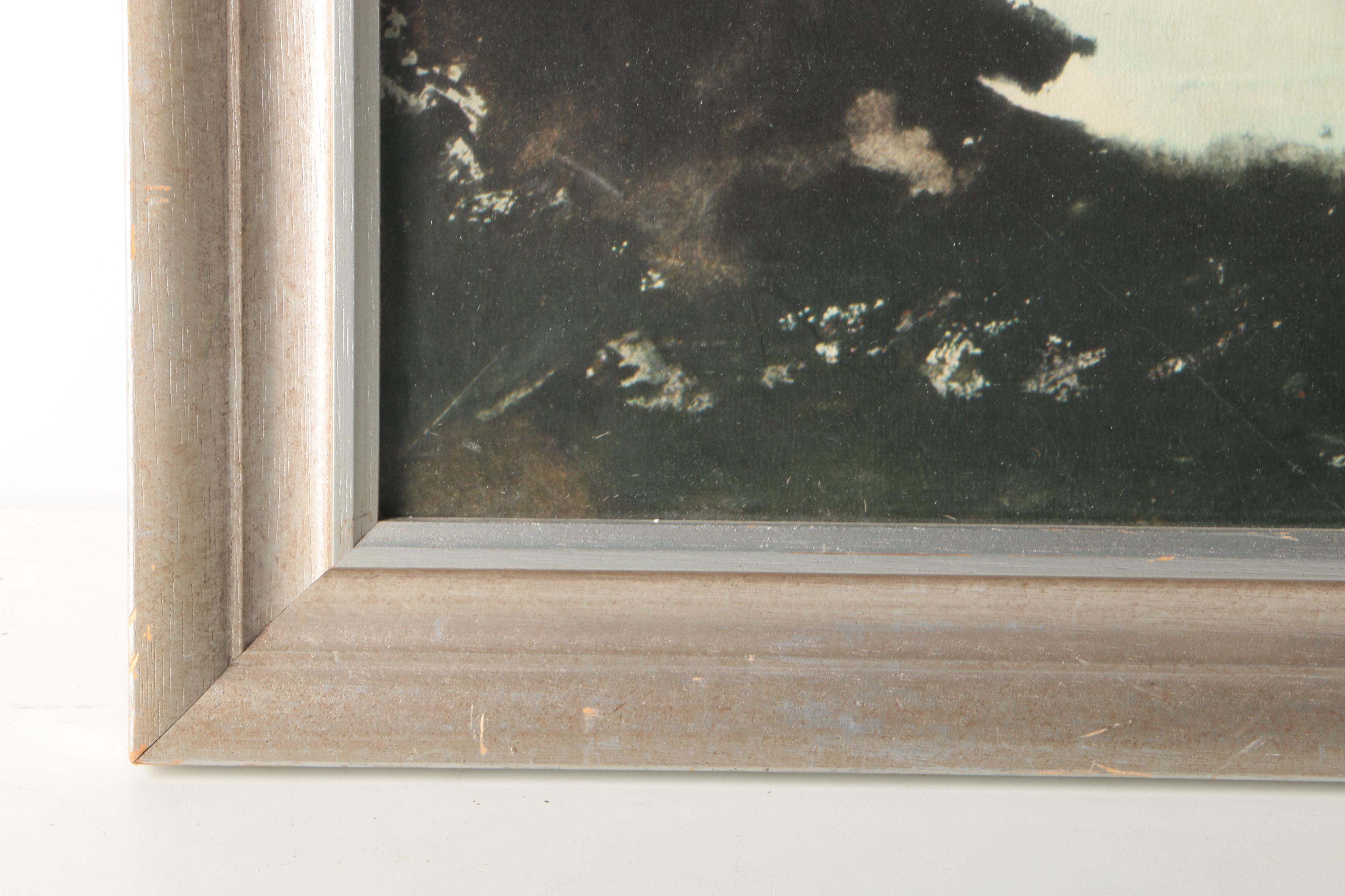 Framed Giclee on Paper after Andrew Wyeth's "Bermuda"