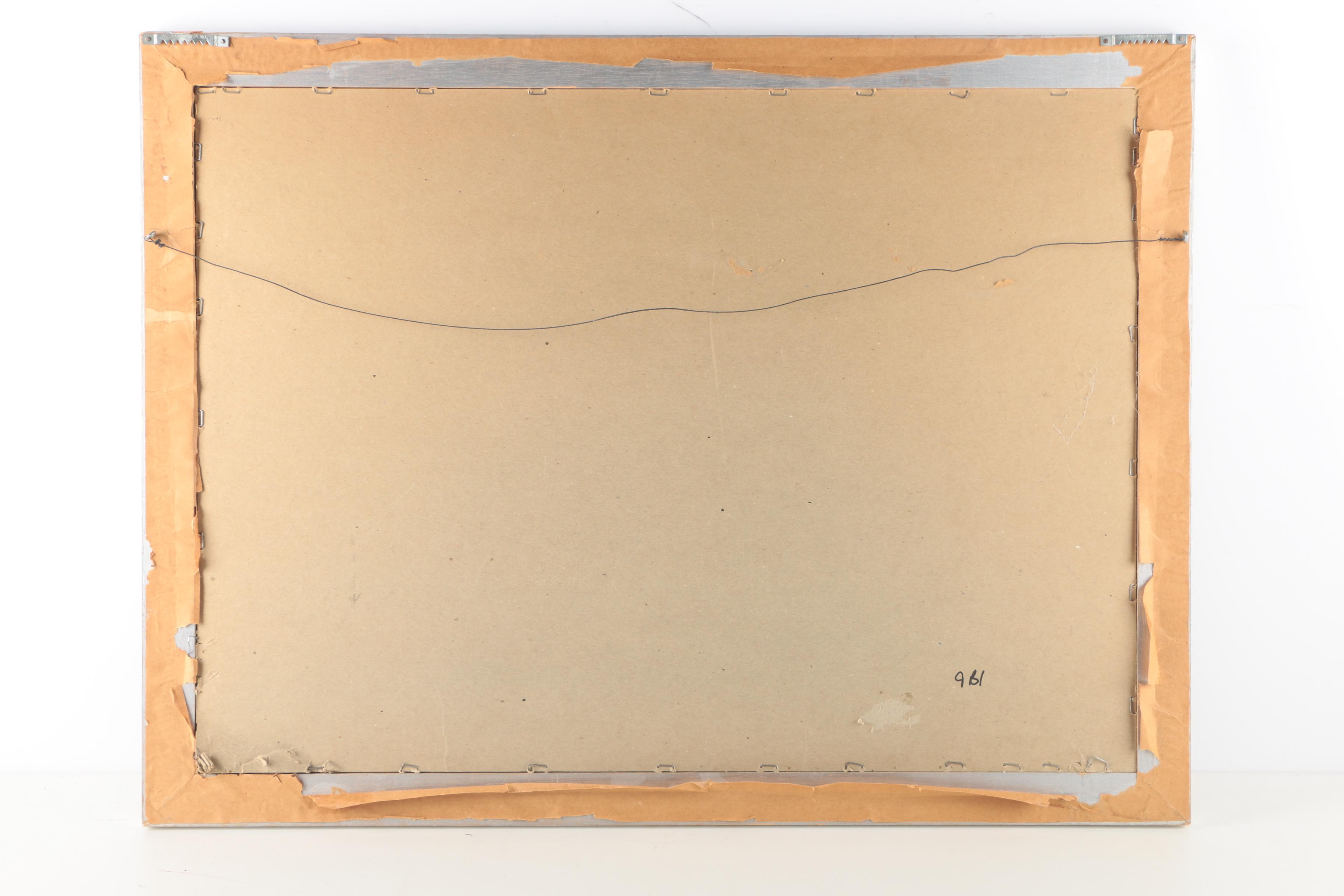 Framed Giclee on Paper after Andrew Wyeth's "Bermuda"