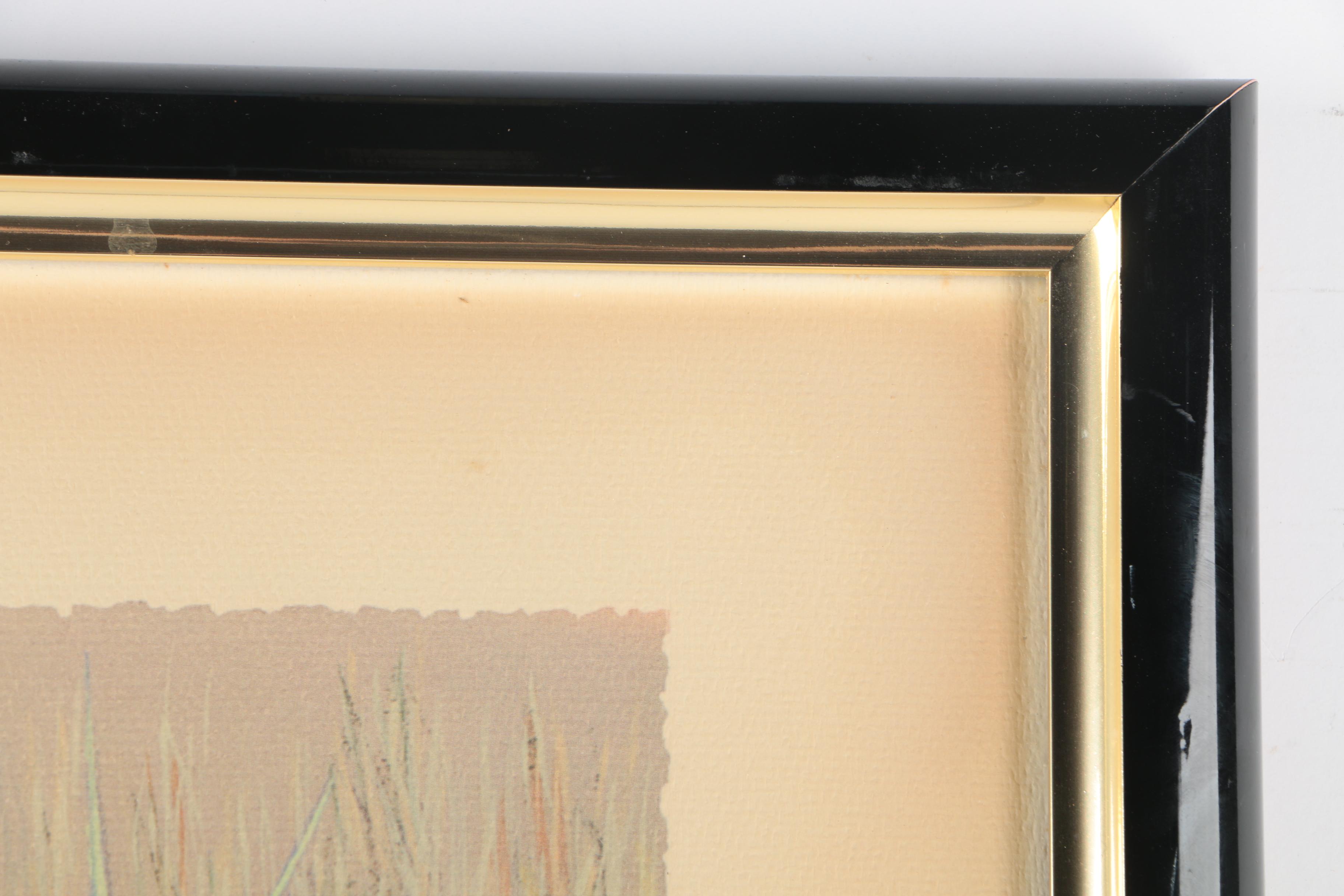 Diane Christopher Offset Lithograph "Great White Heron"