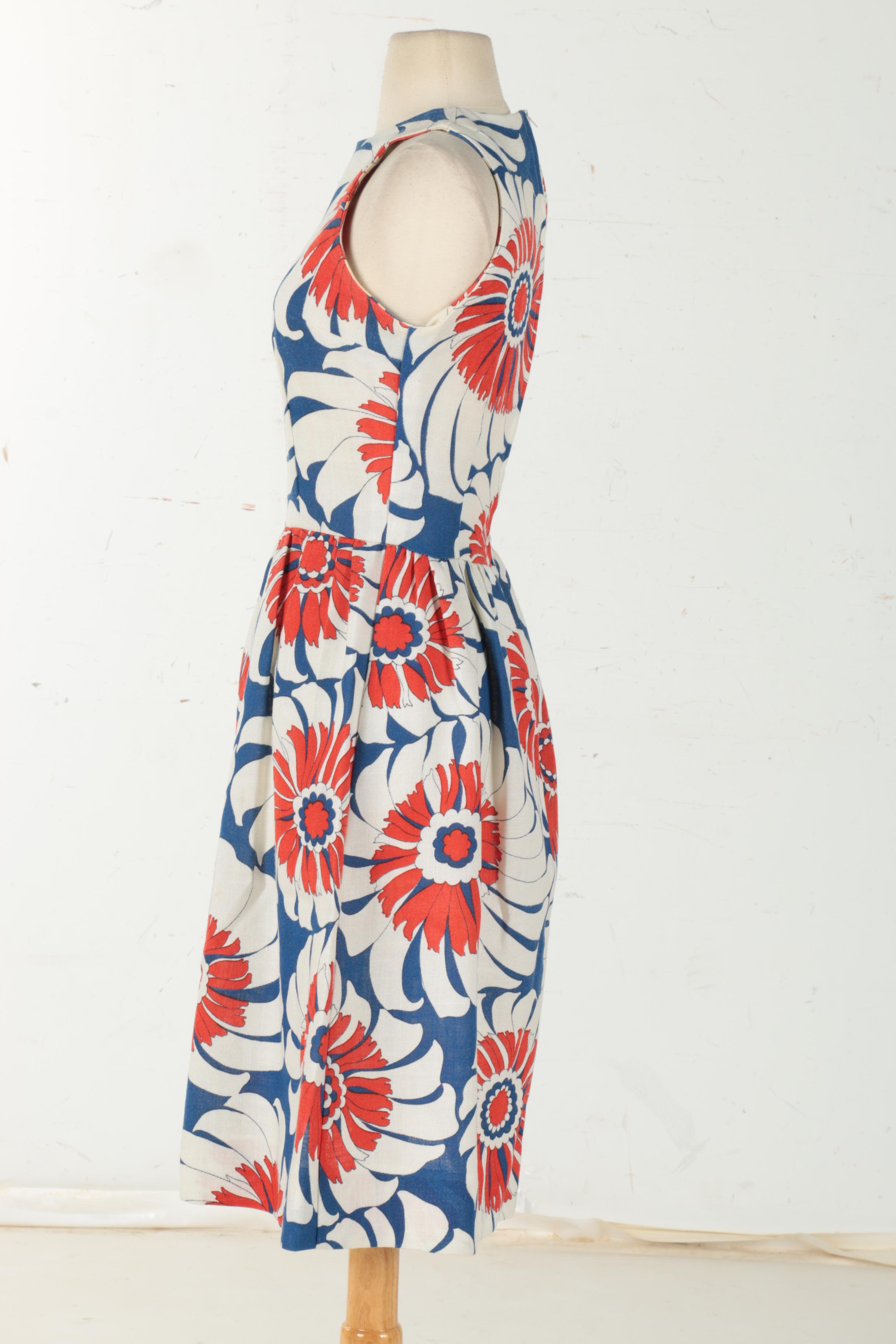 Floral Fit and Flare Dress