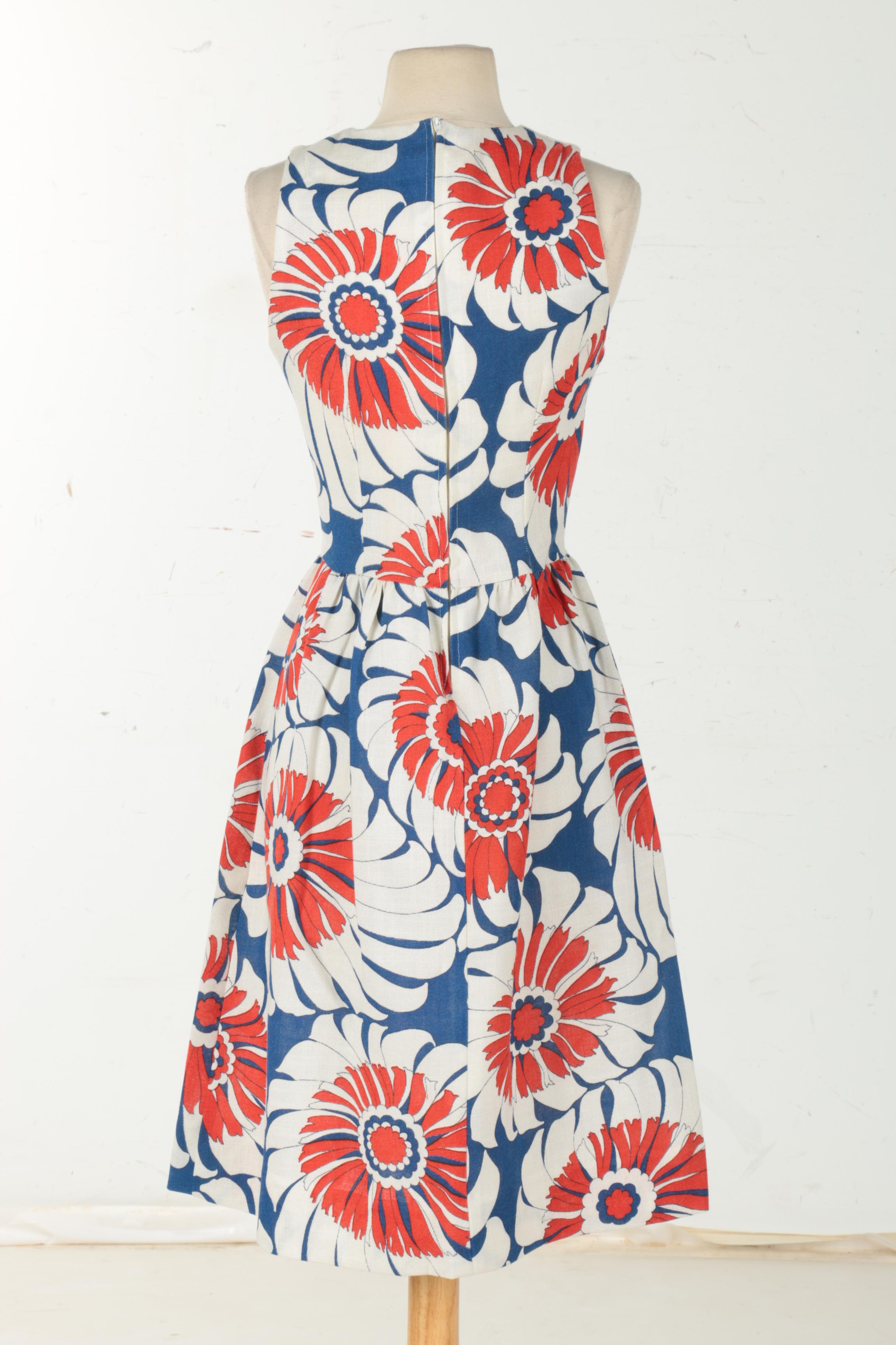 Floral Fit and Flare Dress