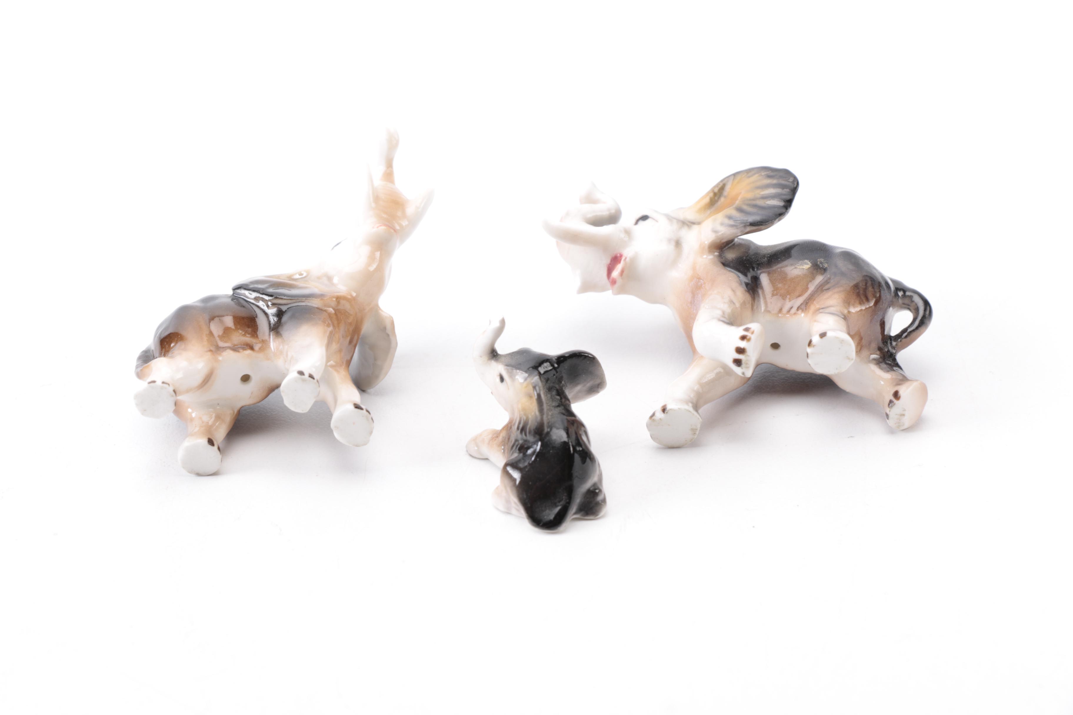 Animal Porcelain Figurines