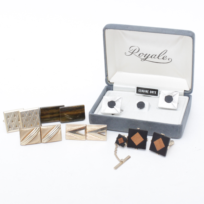 Assortment of Vintage Cufflinks