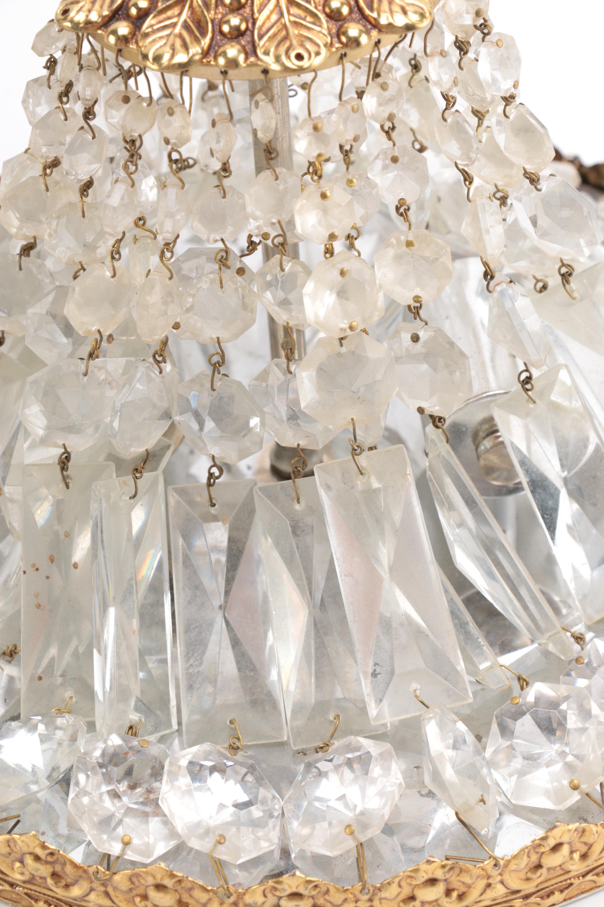 Ornate Prism Flush Mount Ceiling Lights