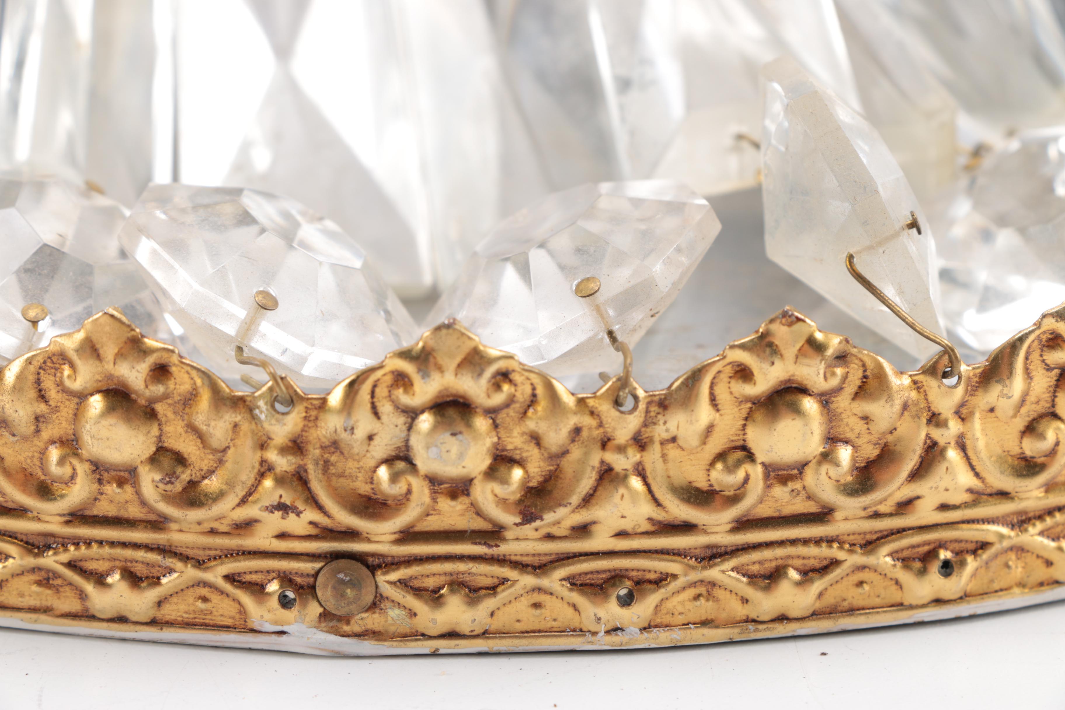 Ornate Prism Flush Mount Ceiling Lights